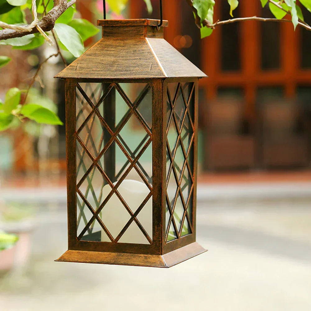 SunGlow – Solar-powered garden lantern with warm LED light (29 cm)