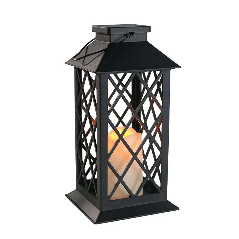 SunGlow – Solar-powered garden lantern with warm LED light (29 cm)
