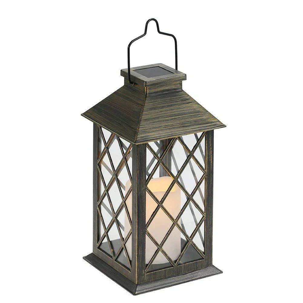 SunGlow – Solar-powered garden lantern with warm LED light (29 cm)