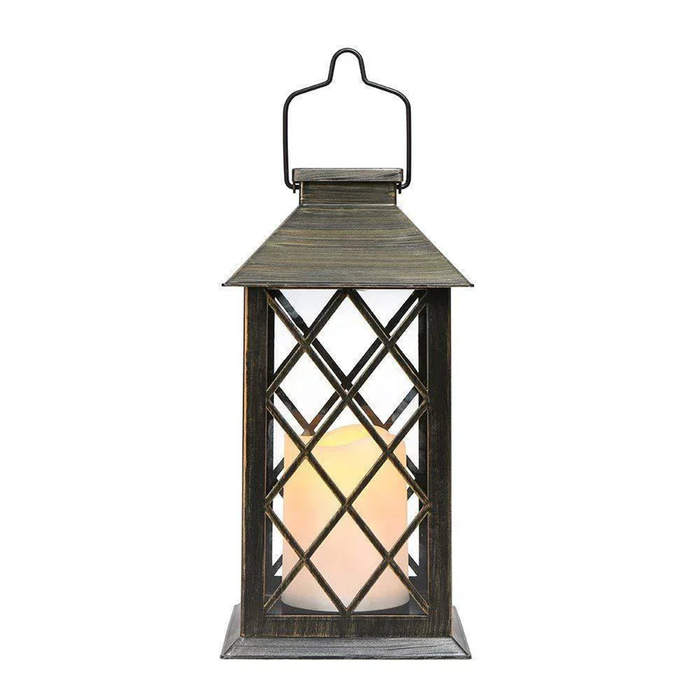 SunGlow – Solar-powered garden lantern with warm LED light (29 cm)