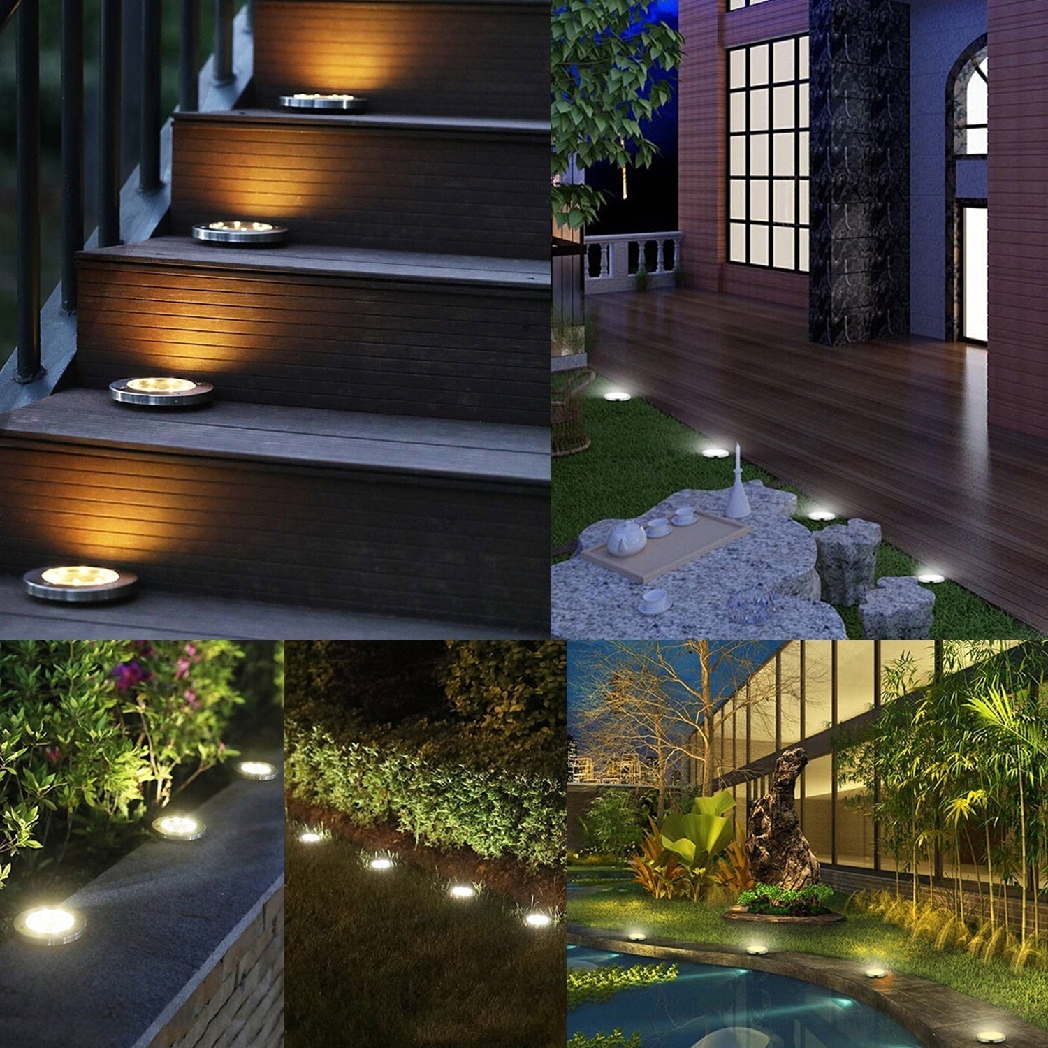 SunHalo – Solar LED garden lights for pathways & borders, IP65 Waterproof