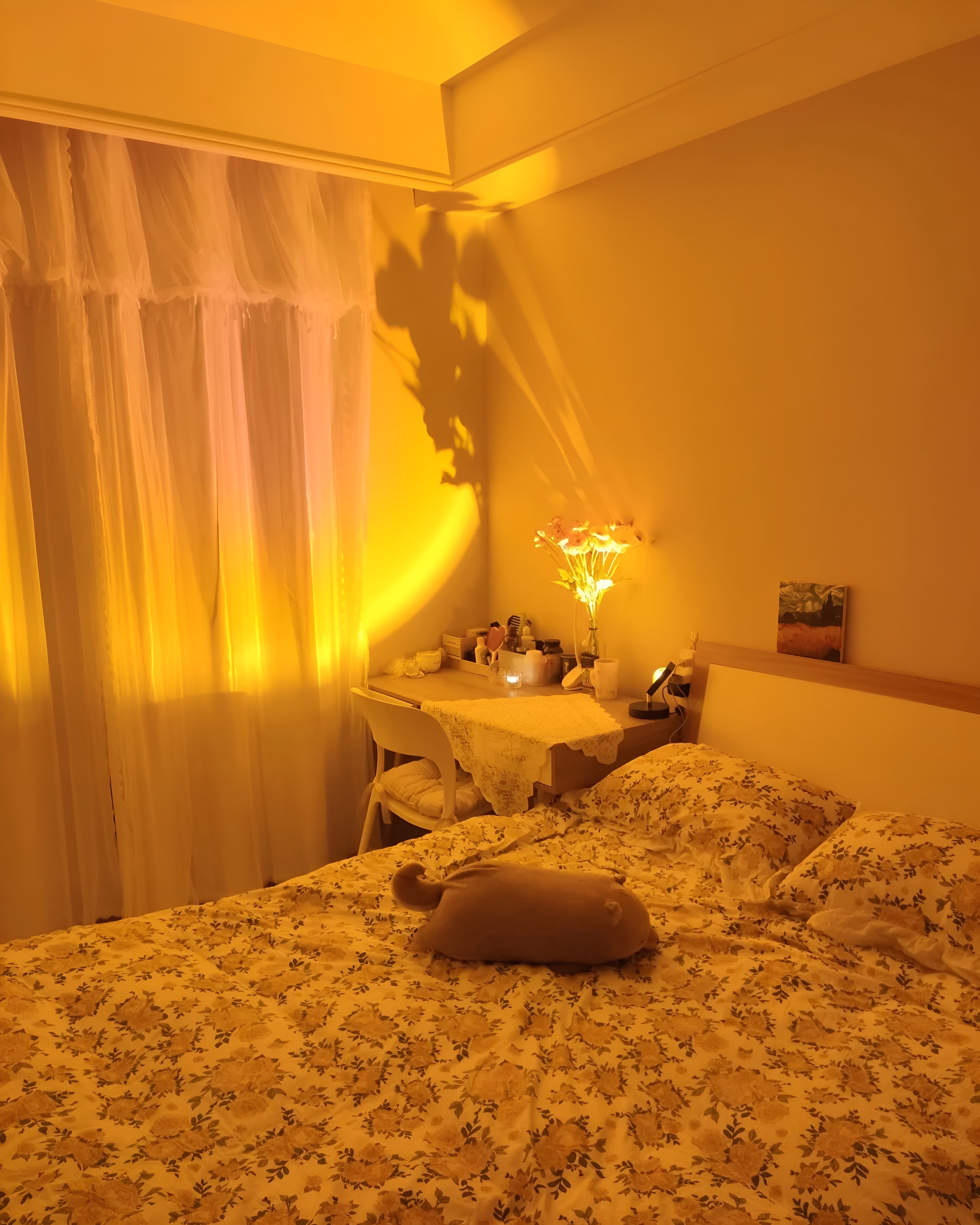 Glowvia – Luca Table Lamp Sunset Halo USB LED Mood Light