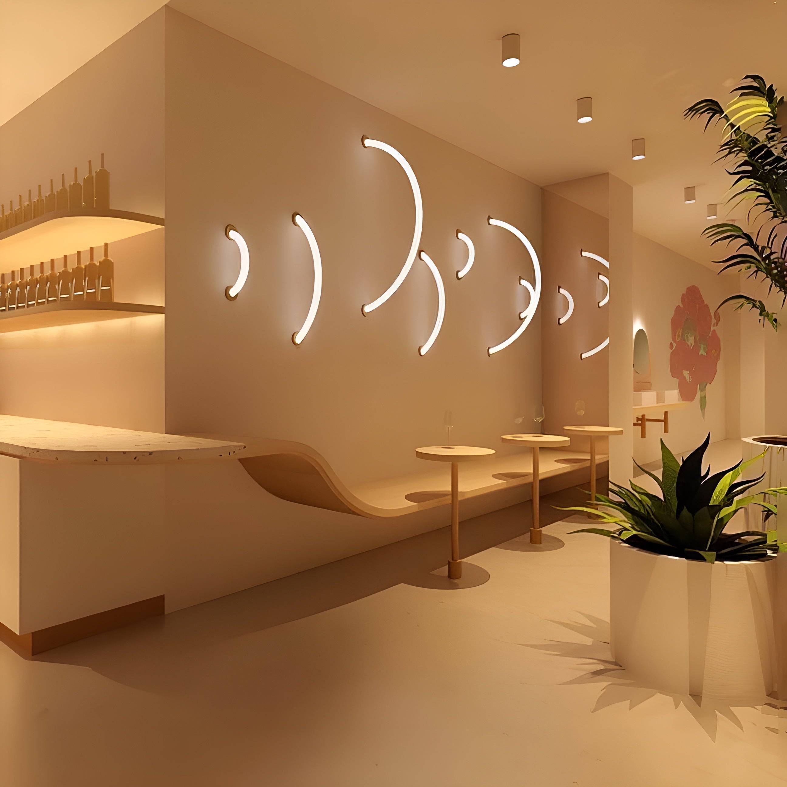 Luminexia – Flex LED Pendant Light with Adjustable Sculptural Modern Design