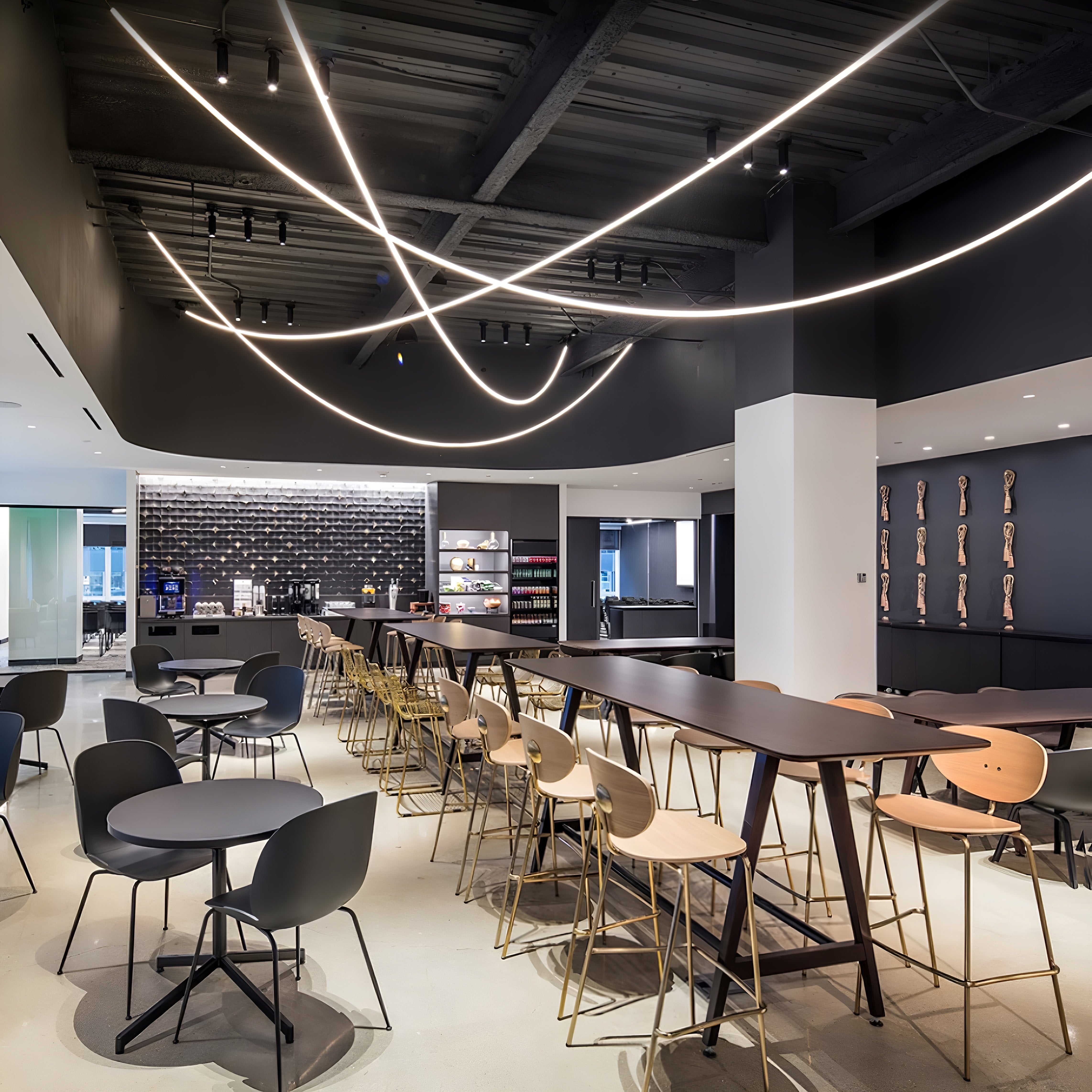 Luminexia – Flex LED Pendant Light with Adjustable Sculptural Modern Design