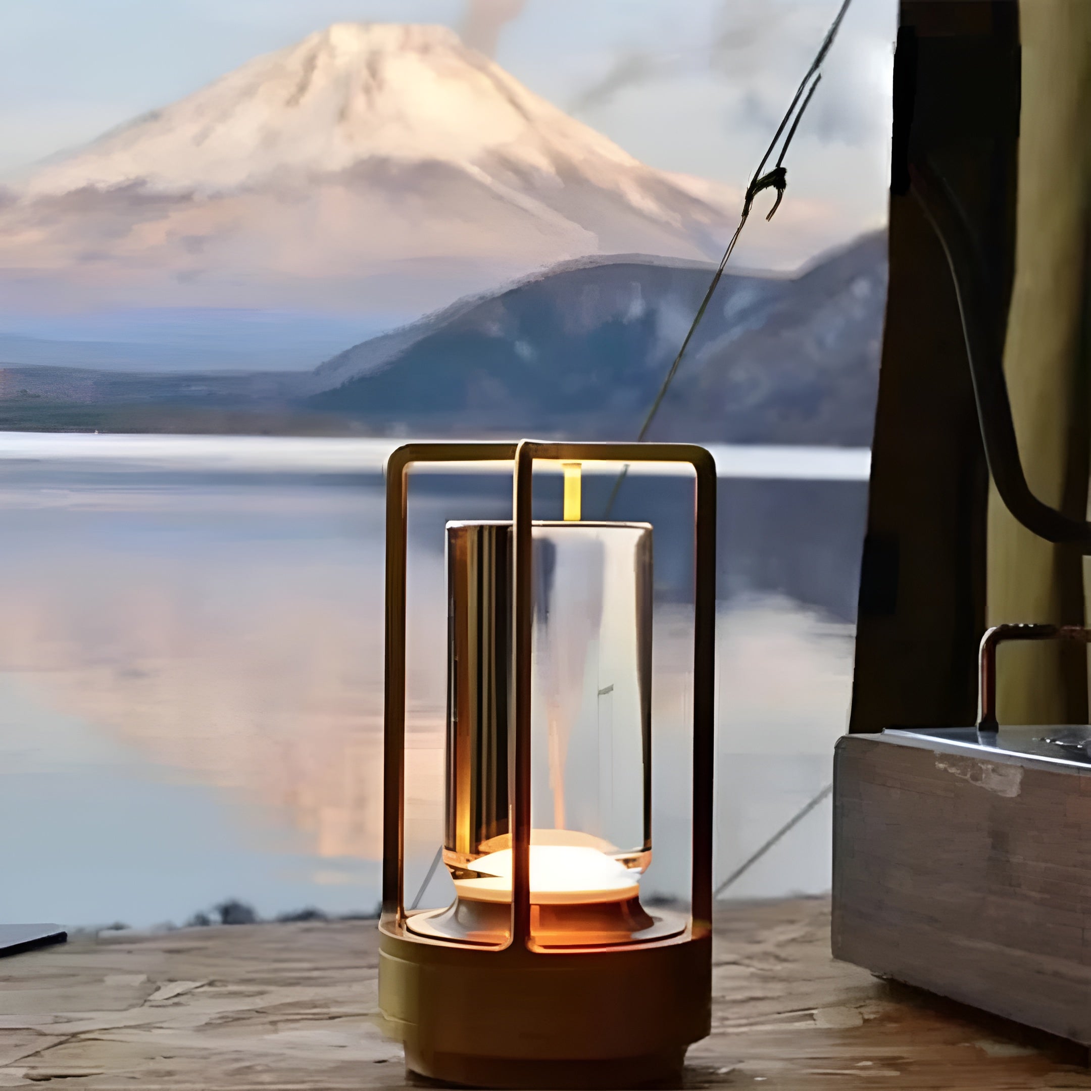 LumiCrysta – Crystal Table Lamp Cordless RGB Mood Light for Bedroom Living Room Patio Rechargeable with Touch and Remote Control