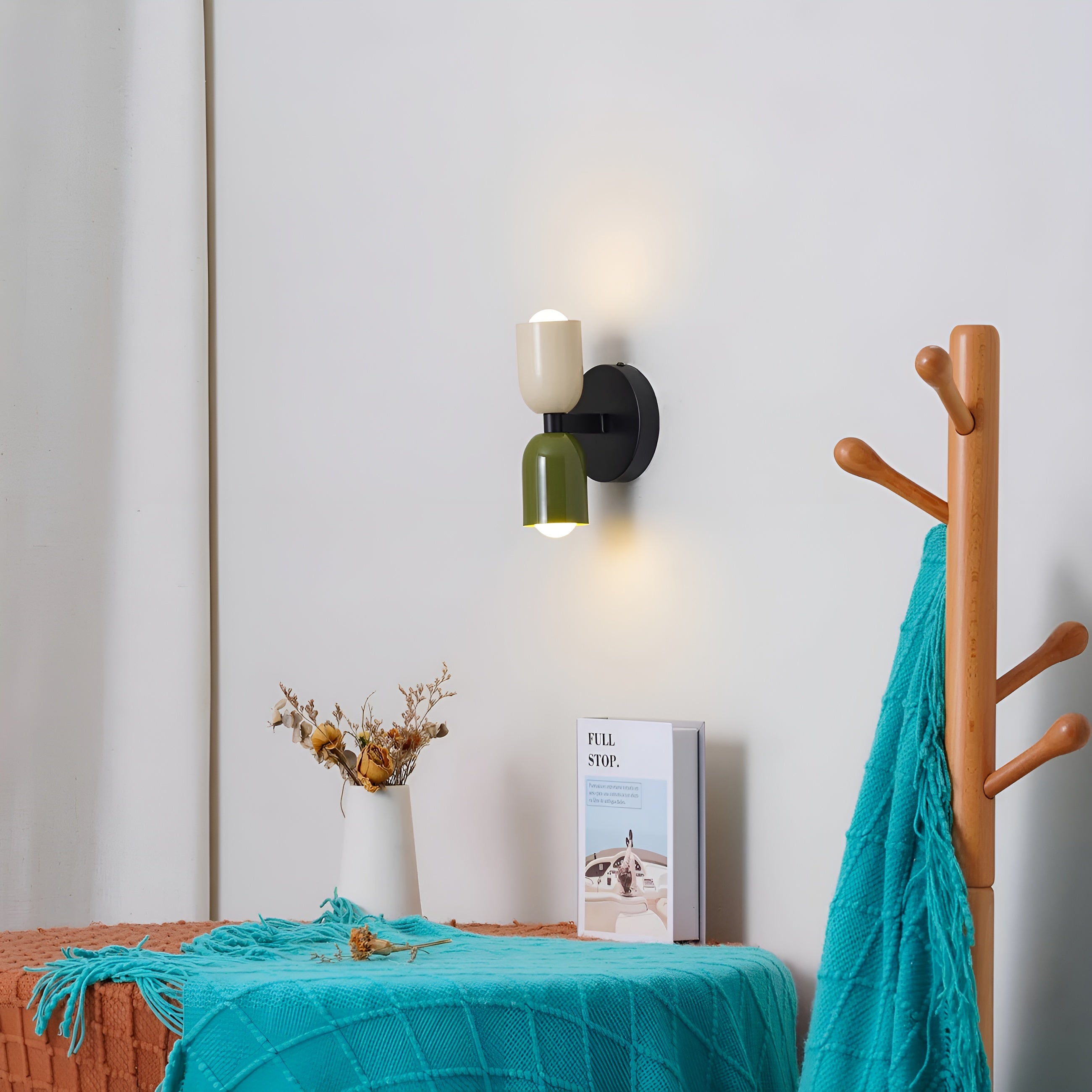 VinturaGlow – Double Head Vintage Wall Light Modern Fixture for Utility Room Hallway or Bedroom