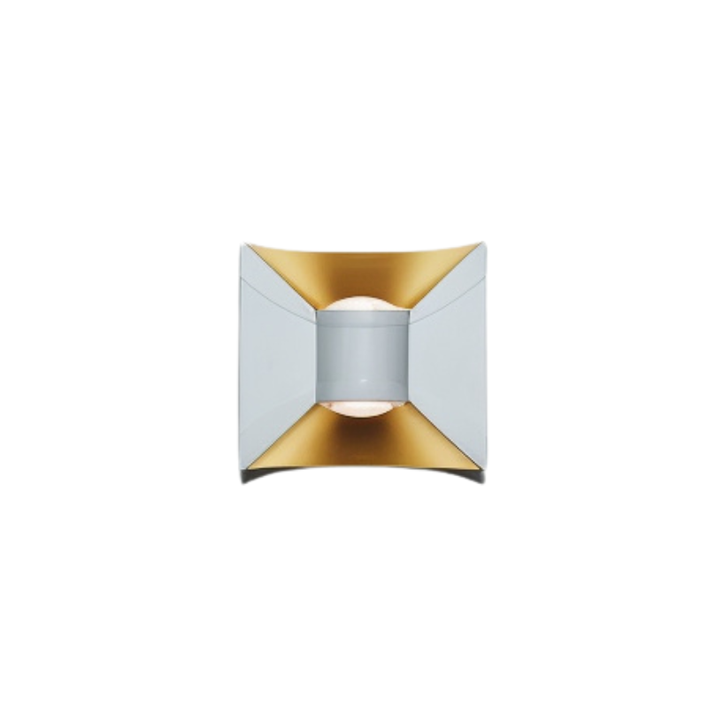 LumaShell – Solar wall light for durable outdoor glow