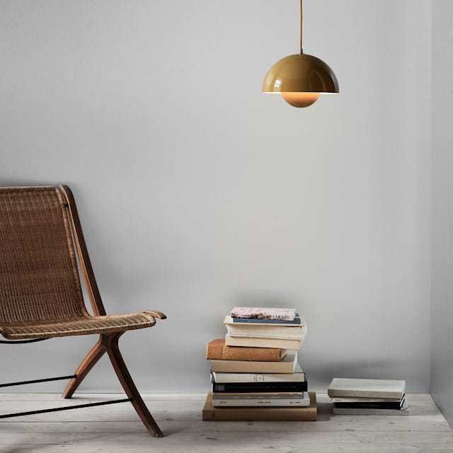 Prismalux - Half-round pendant lamp with warm LED light