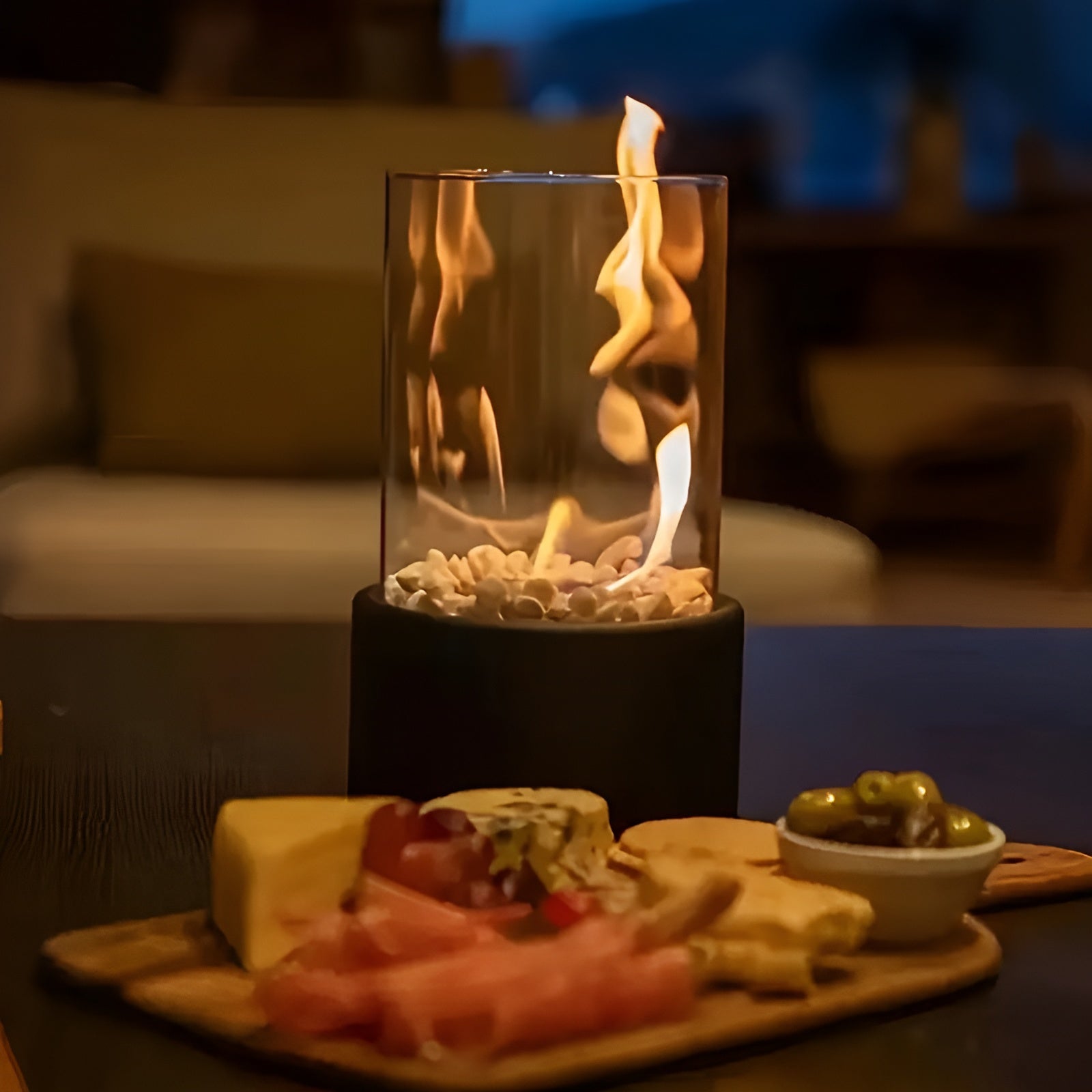 Flamara – Modern Portable Ethanol Fireplace for Indoor & Outdoor Use