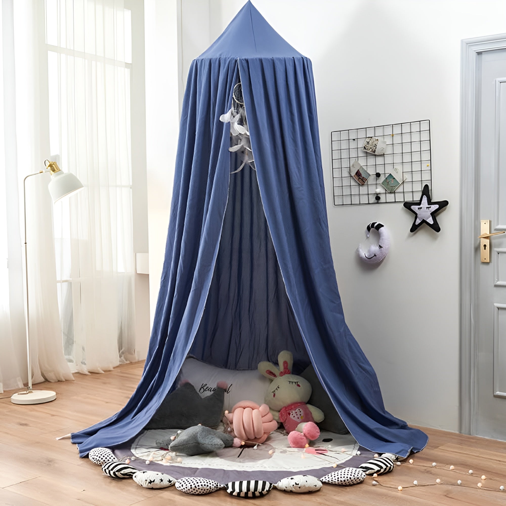 DreamHaven – Kids Canopy a Soft Hanging Bed Canopy for Cozy Play Spaces