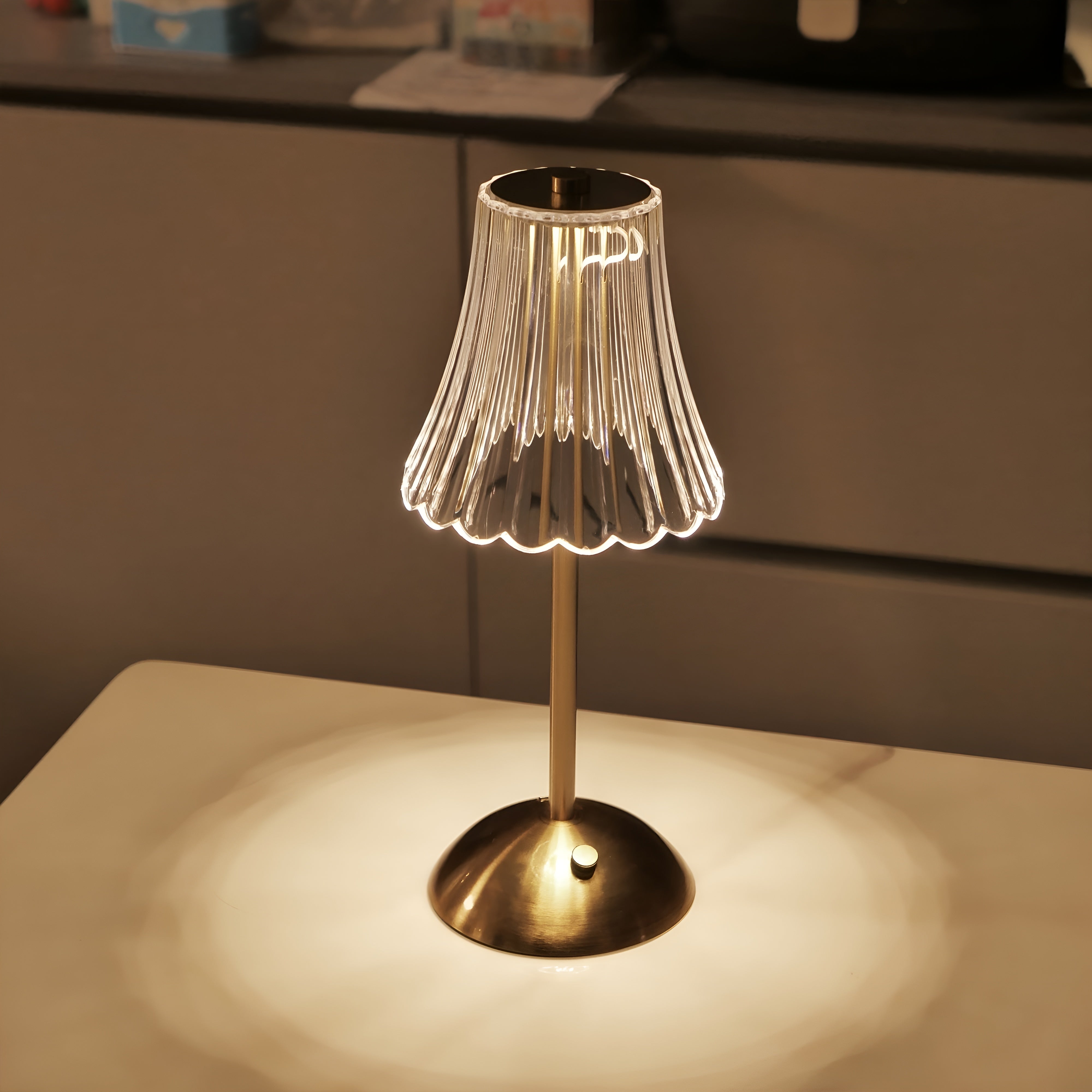 AuraLume – Dimmable LED Table Lamp with USB Rechargeable Touch Sensor Light