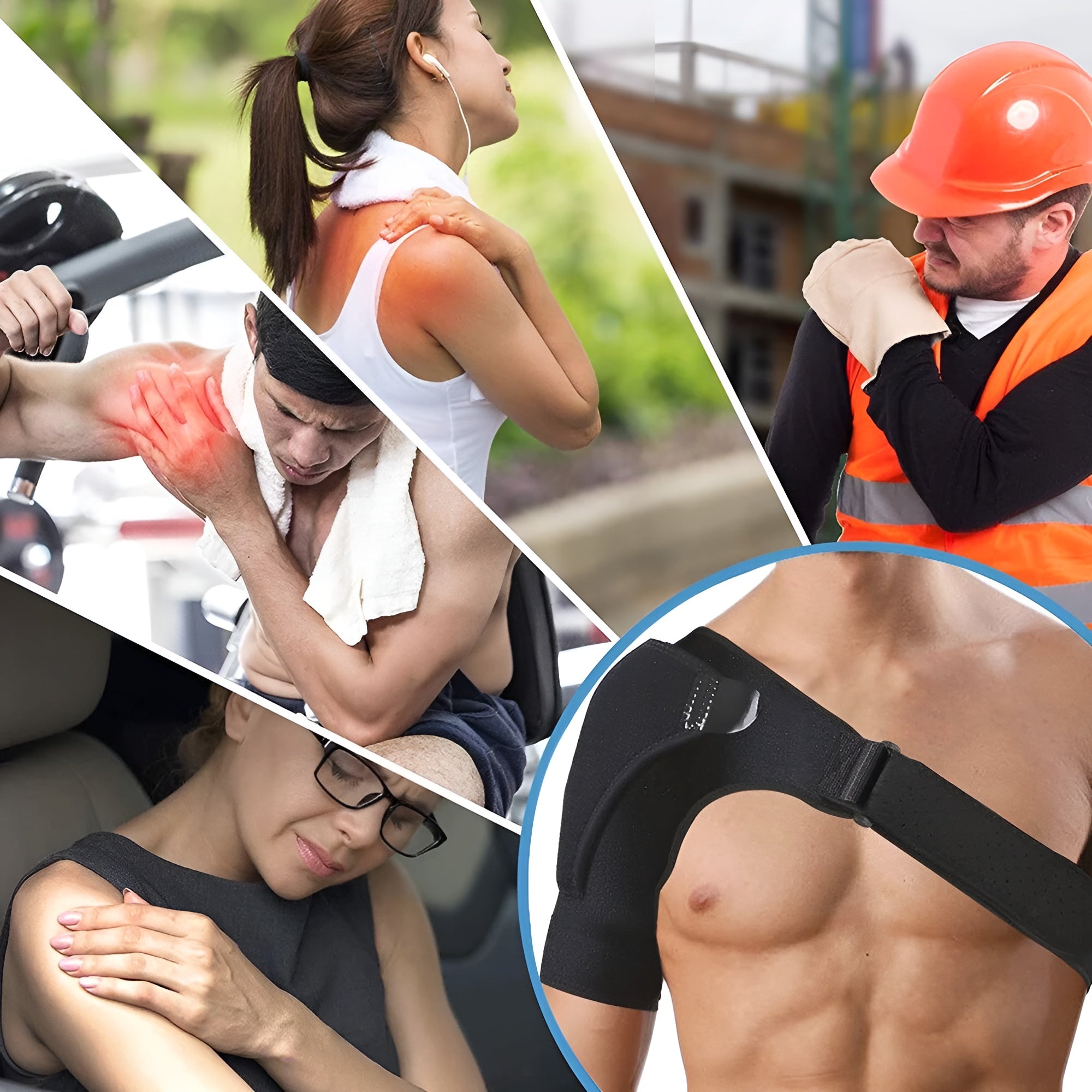FlexiShoulder – Adjustable Shoulder Brace for Daily Support and Comfort