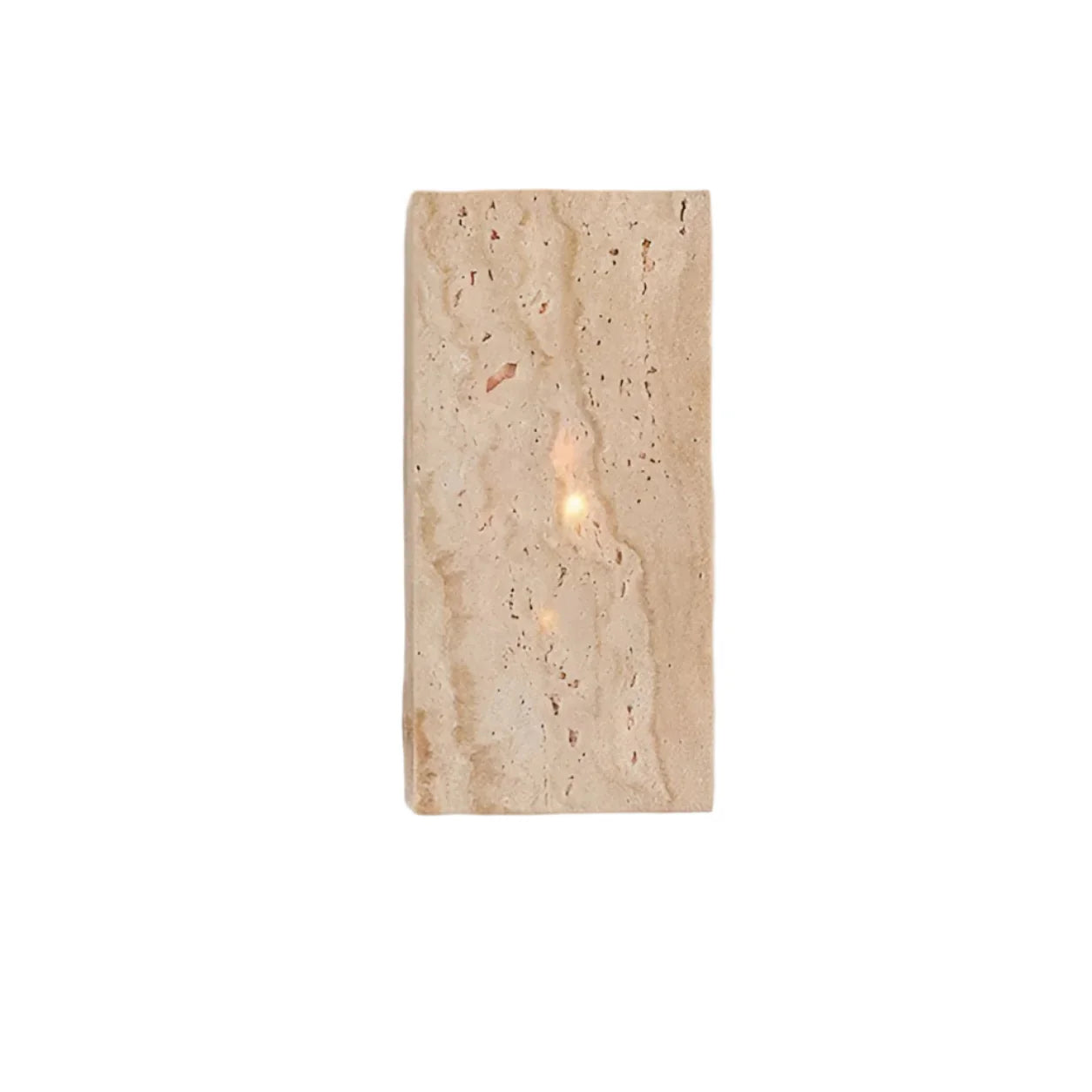 TerraGlow – Travertine Outdoor Wall Lamp IP65 LED Waterproof Lighting