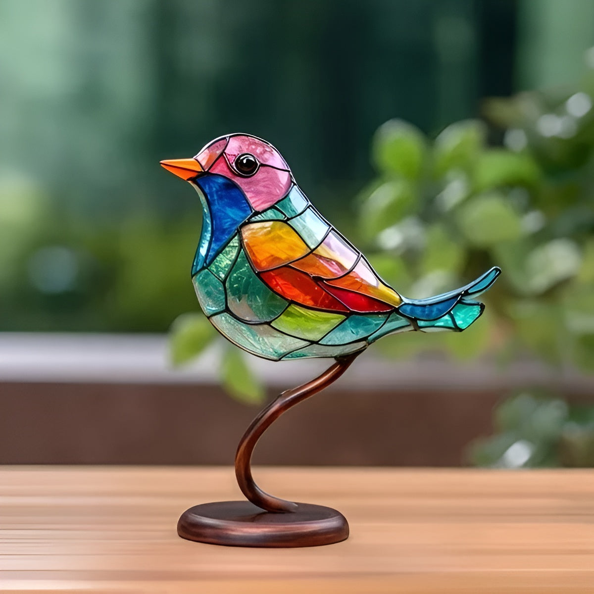 Oryxen – Handmade Bird Statue Elegant Decorative Glass Sculpture