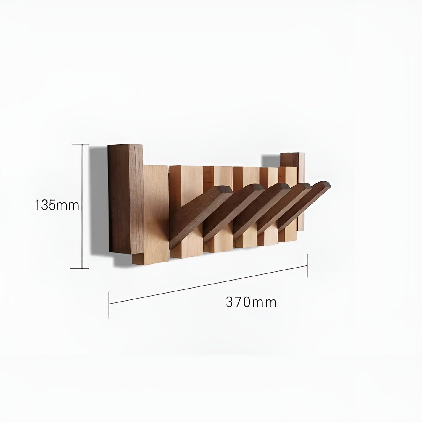 HarmonyCoat – Piano Wooden Coat Hook | Decorative Wall Hooks for Coats, Hats & Scarves