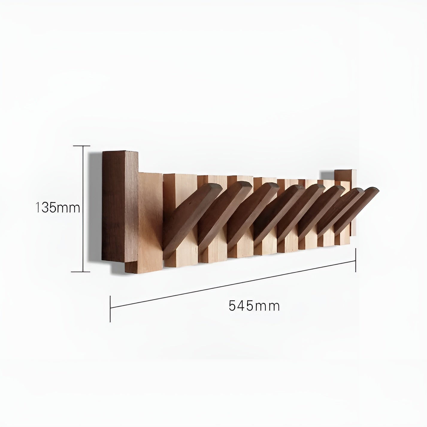 HarmonyCoat – Piano Wooden Coat Hook | Decorative Wall Hooks for Coats, Hats & Scarves