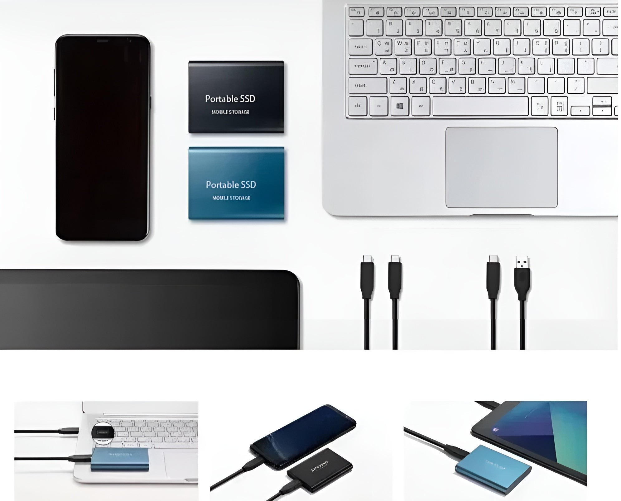 DataSwift – One High-Speed External SSD Portable USB-C Storage up to 64TB