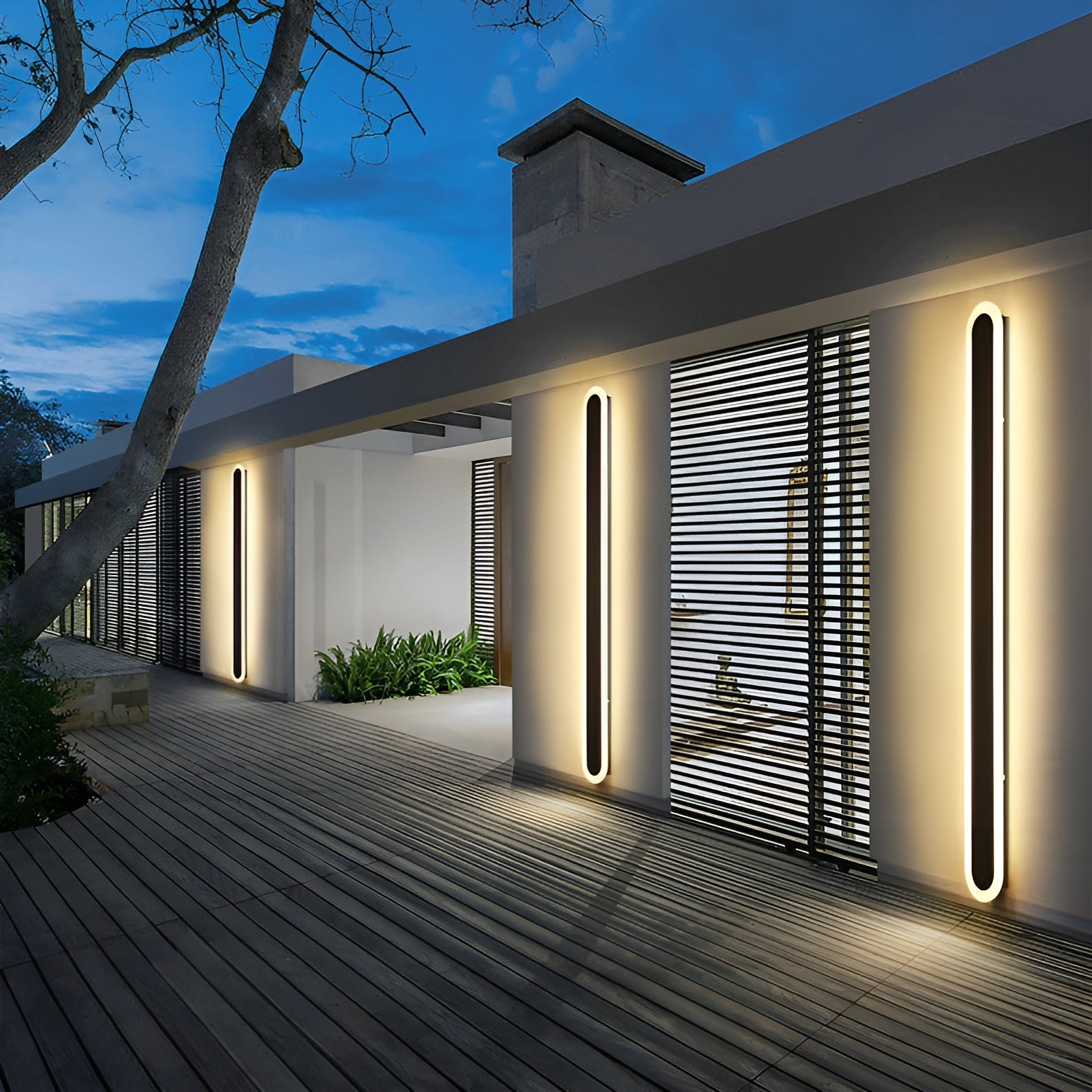 Lumivora β Outdoor LED Wall Light with Modern Minimal Design Waterproof Build