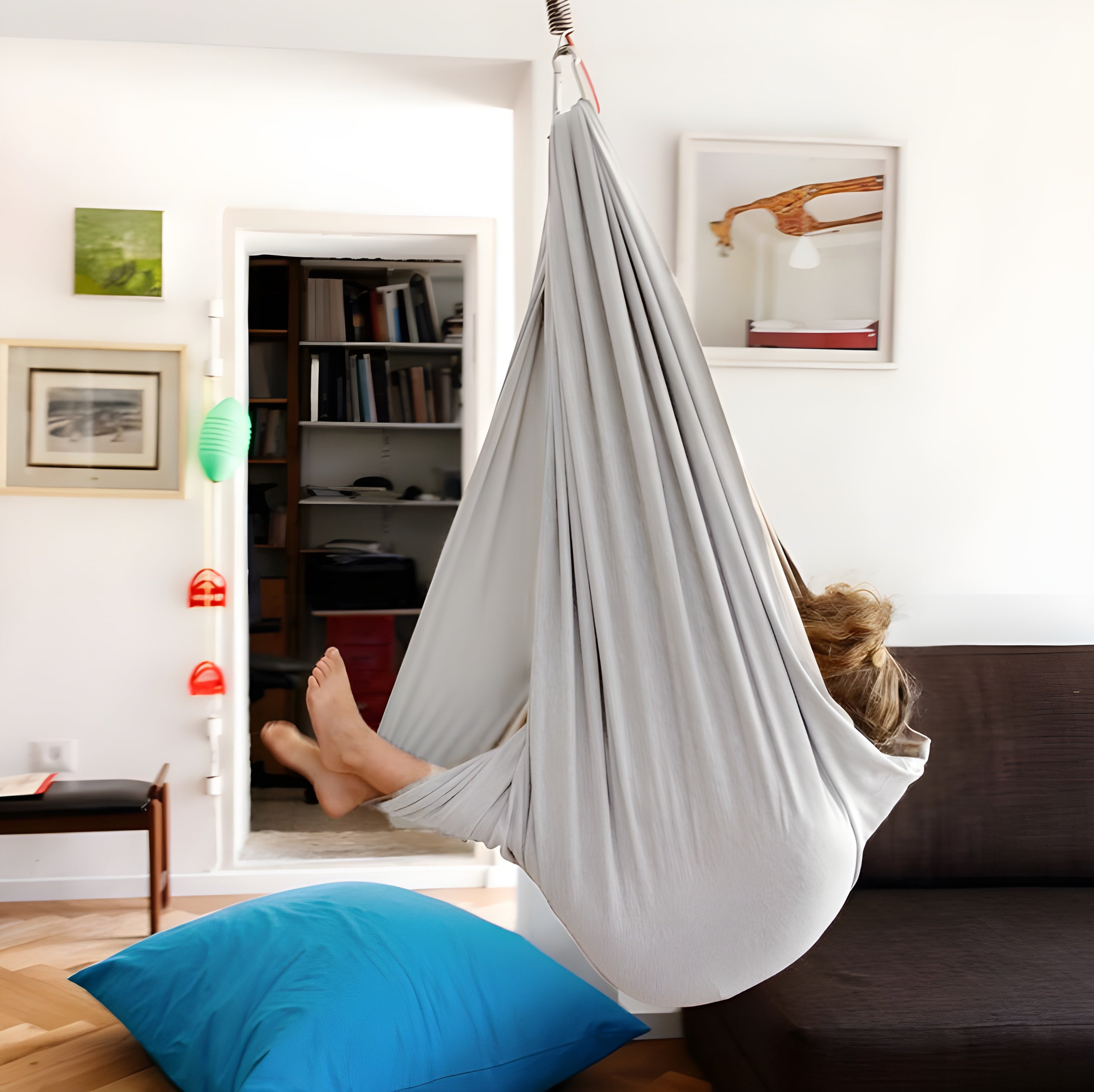 ZenCradle – Therapy Hammock for Children - Cotton Sensory Cradle