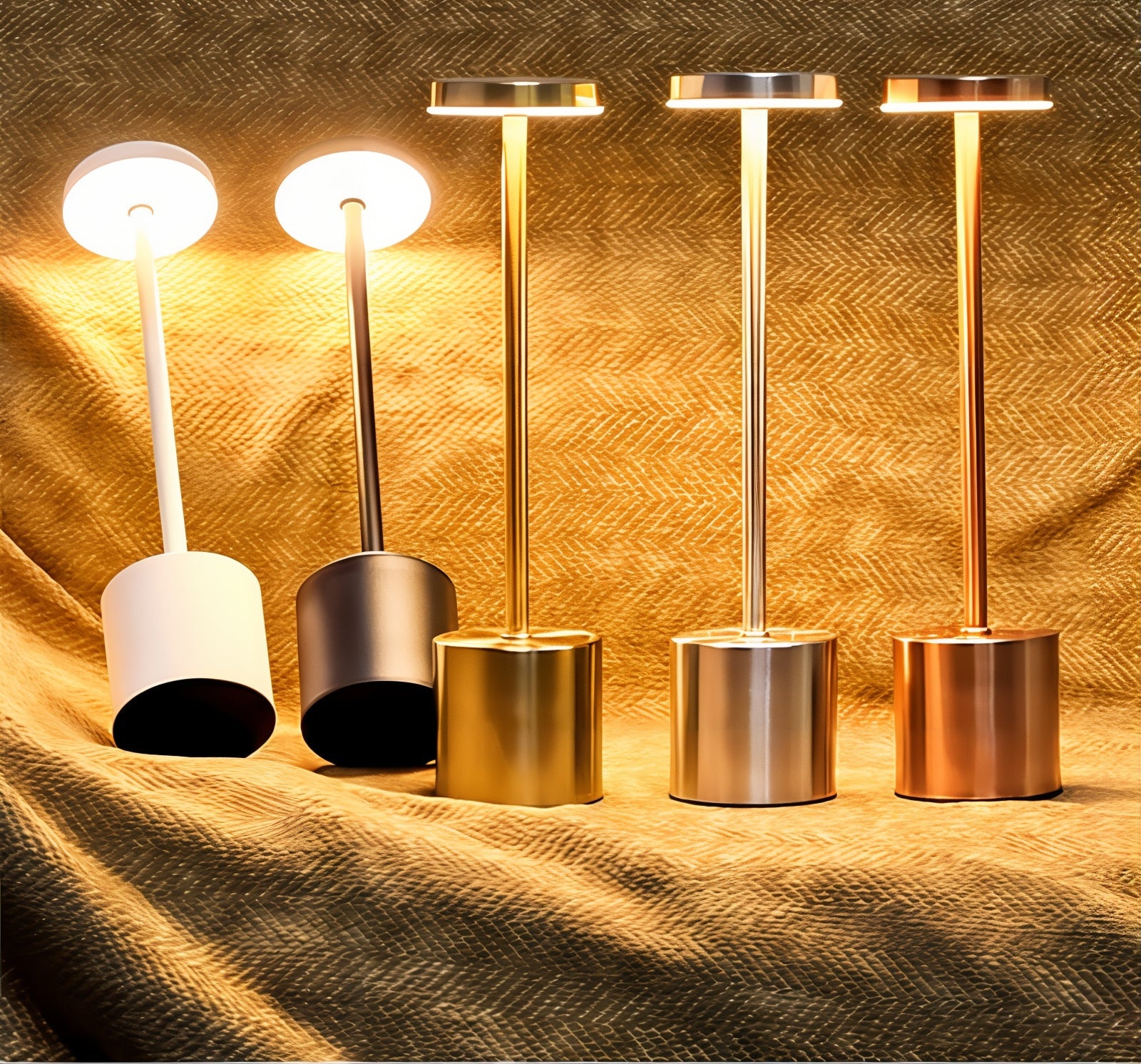 GlowNest – Wireless LED table lamp for warm and effortless ambiance