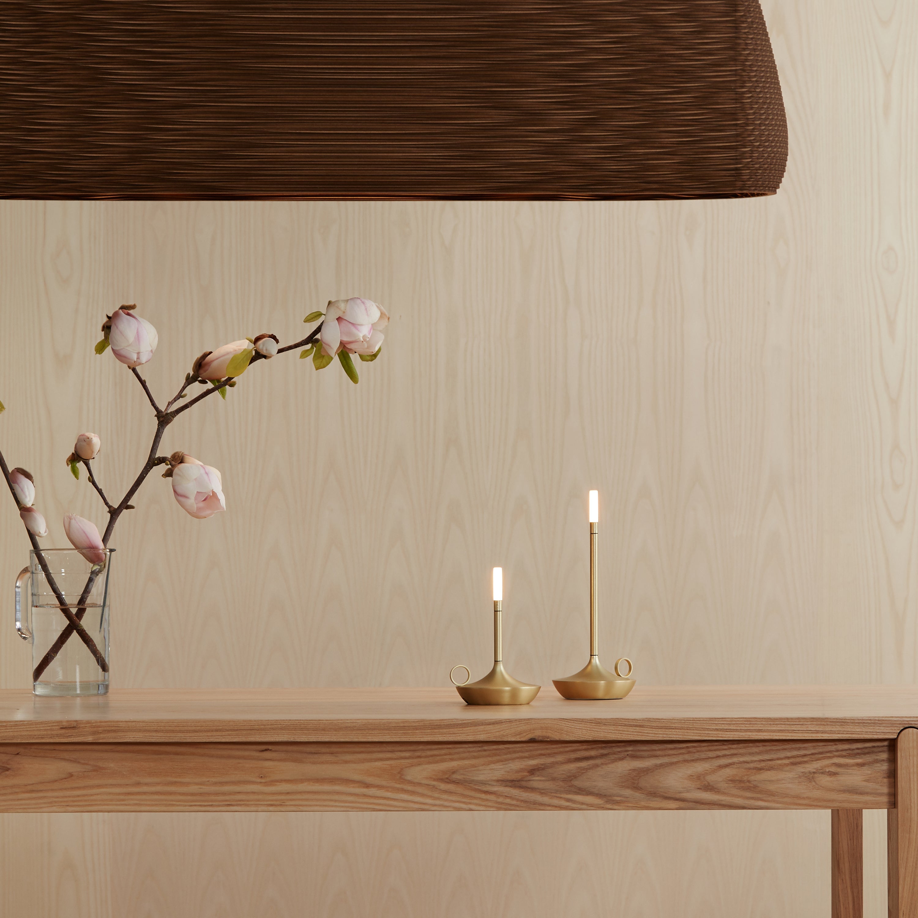 LumiWick β Portable Table Lamp Rechargeable LED Ambient Light for Home Use