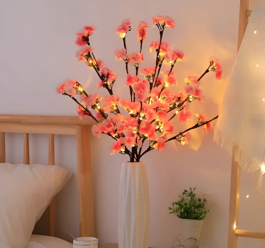 Starverra – Bright Olive Branch Lighting Warm LED Indoor Decorative Light Branch