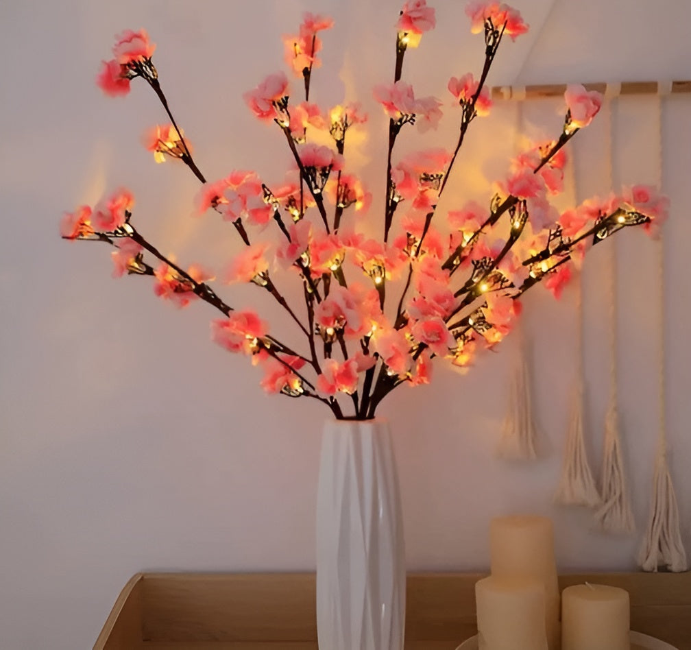 Starverra – Bright Olive Branch Lighting Warm LED Indoor Decorative Light Branch