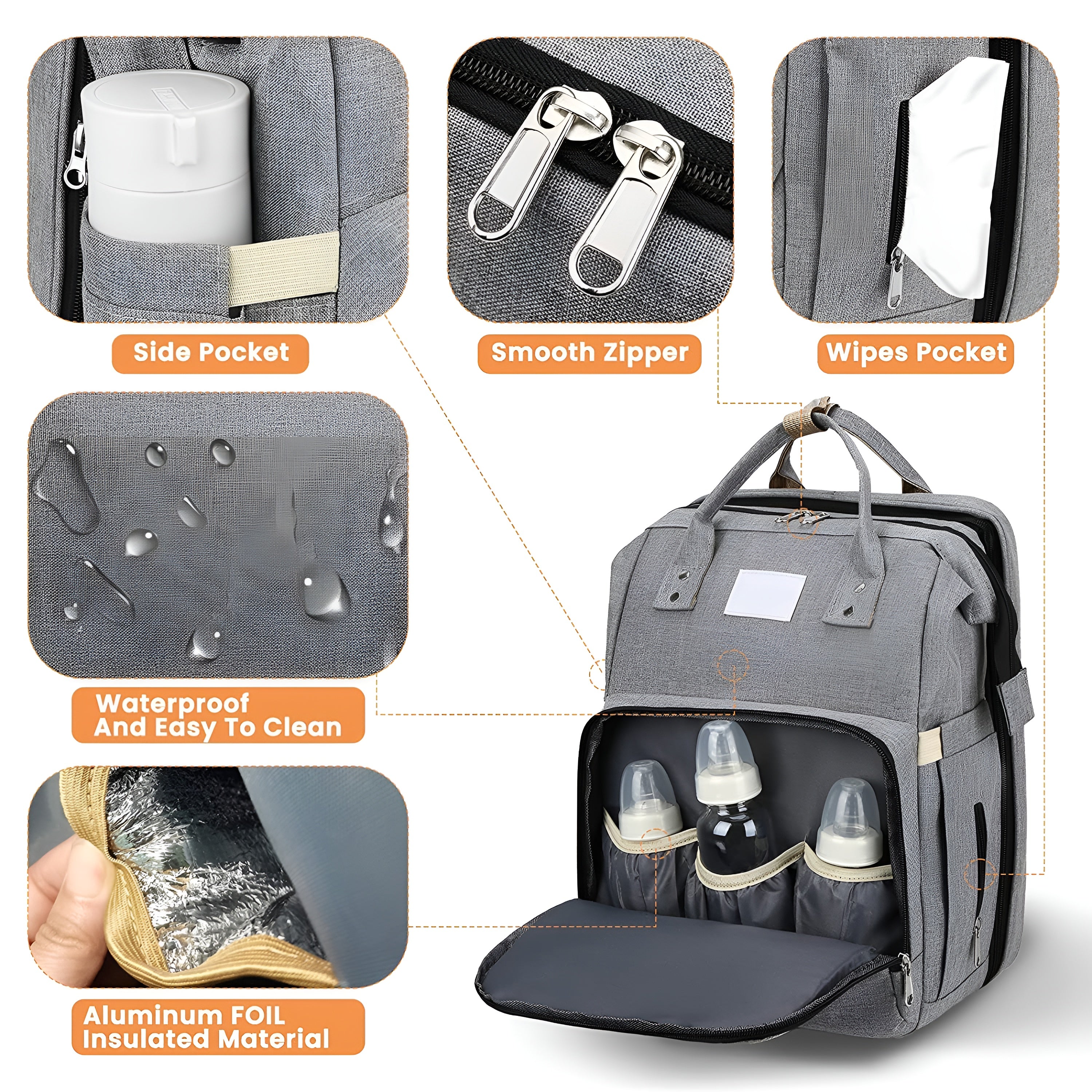 MamiNest – All-in-One Smart Mama Changing Bag