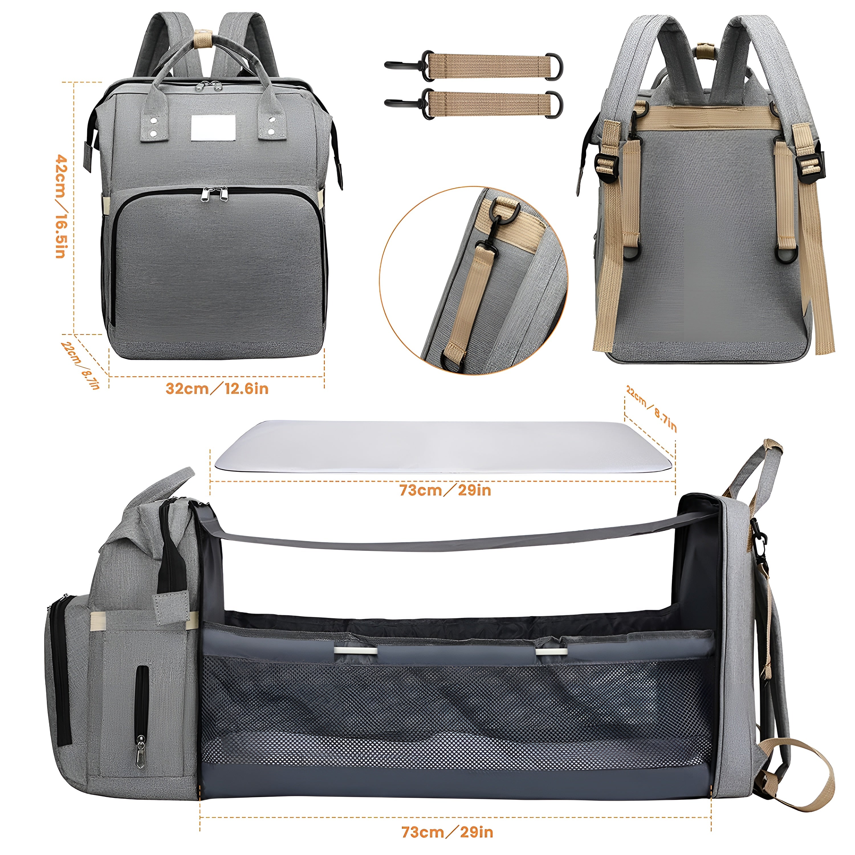MamiNest – All-in-One Smart Mama Changing Bag
