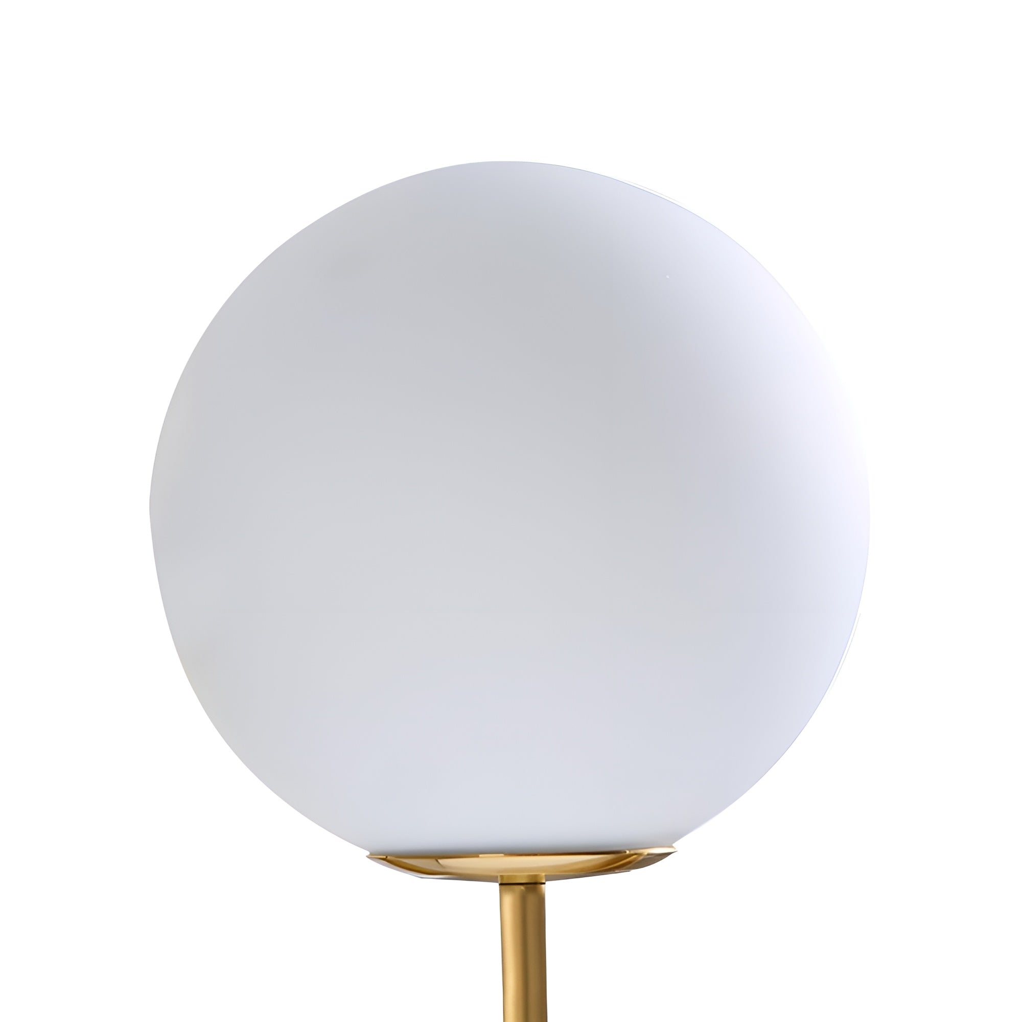 GlowVint – Lighting Antique Brass Opal Glass Globe Wall Light Fixture