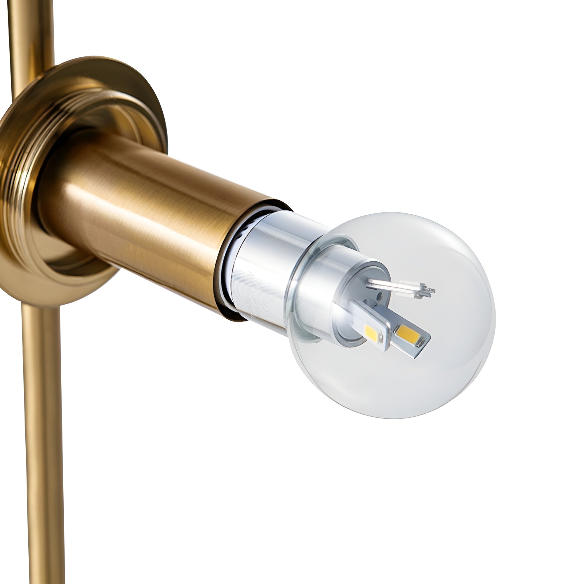 GlowVint – Lighting Antique Brass Opal Glass Globe Wall Light Fixture