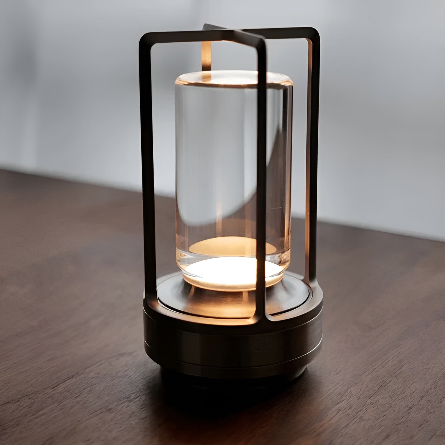 LumiCrysta – Crystal Table Lamp Cordless RGB Mood Light for Bedroom Living Room Patio Rechargeable with Touch and Remote Control