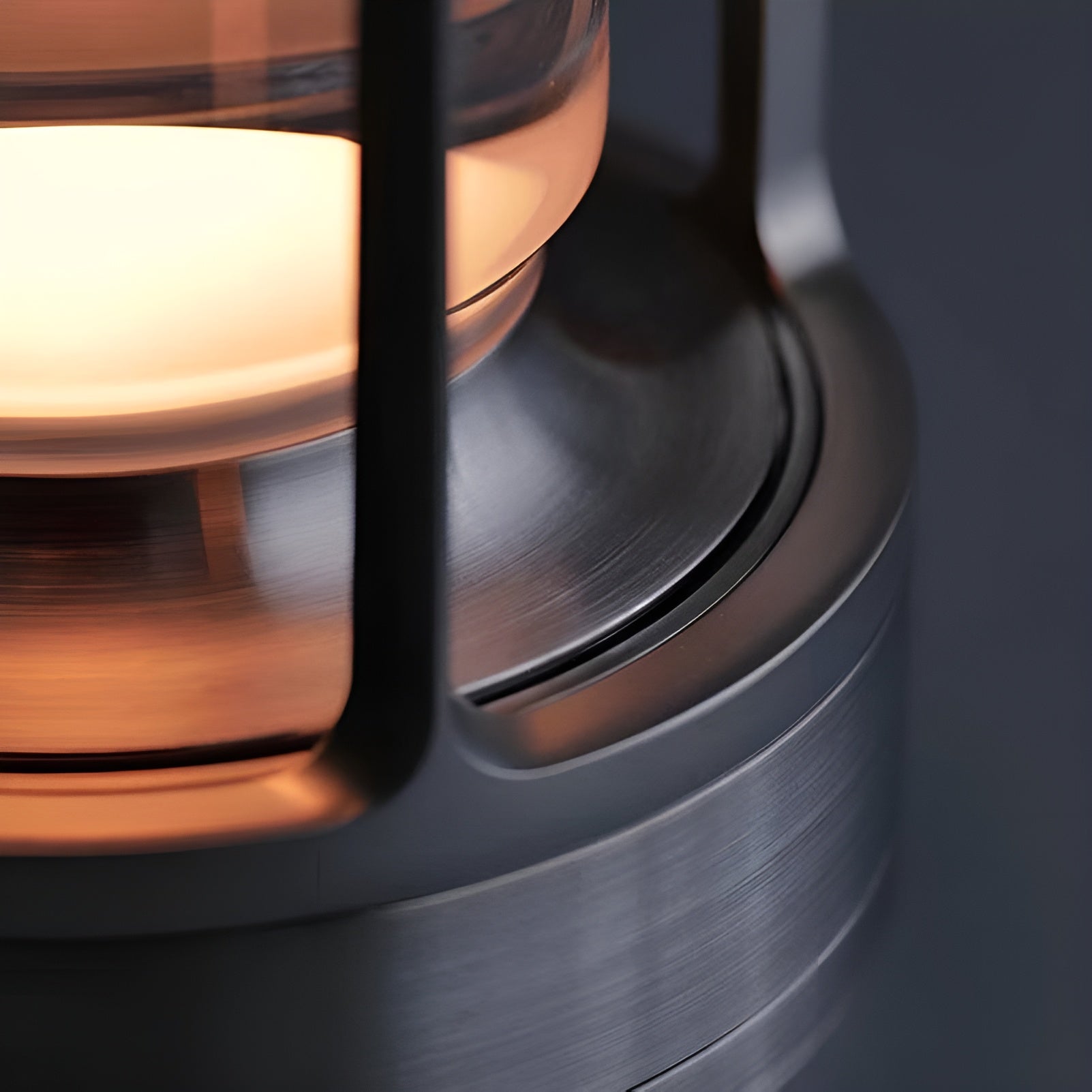 LumoForge – Modern Iron Table Lamp Portable Rechargeable LED Light