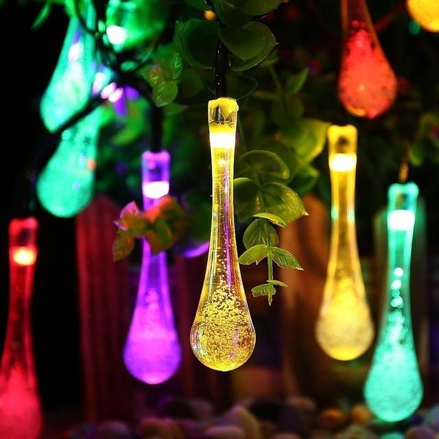 SolaraDrops – Solar-Powered String Lights for Magical Outdoor Moments