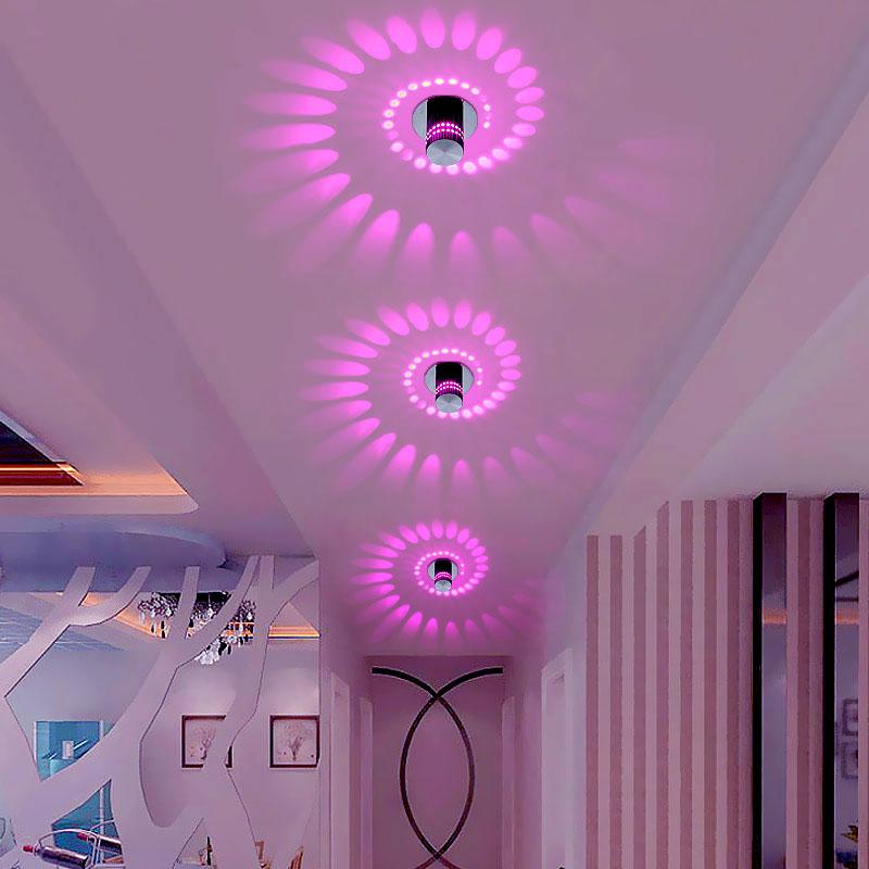 LumiSwirl – Sculptural LED Ceiling Light for a Modern Glow