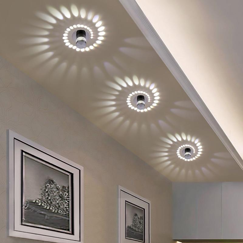 LumiSwirl – Sculptural LED Ceiling Light for a Modern Glow