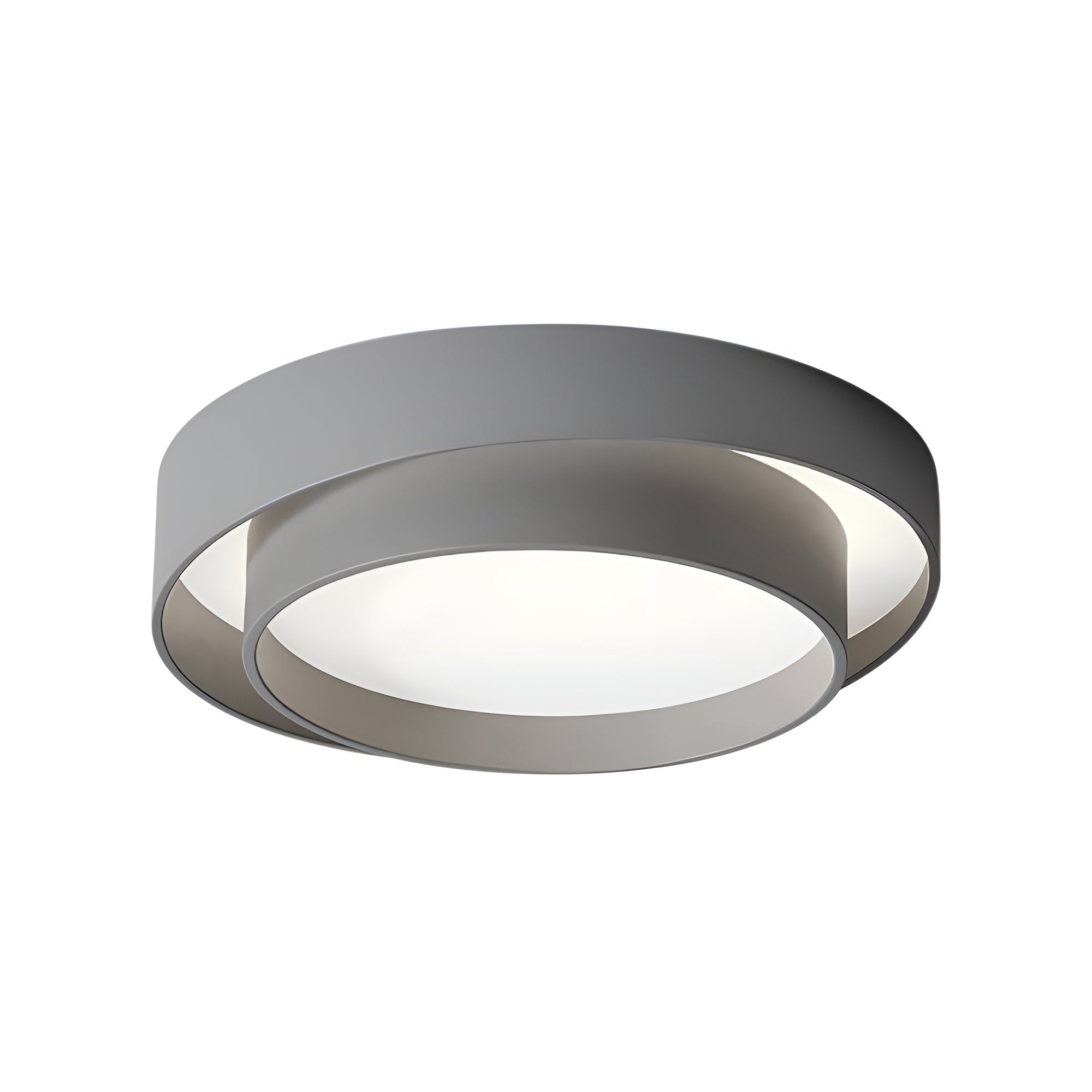 LumoNest – Modern Concentric Rings Flush Mount Ceiling Light for Bedrooms, Hallways & Living Spaces