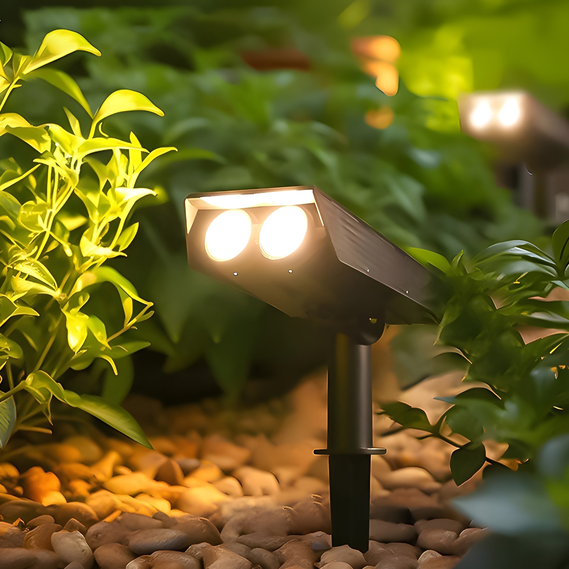 SolarVesta – Waterproof LED Solar Multi Zoom Spot Light for Outdoor Spaces