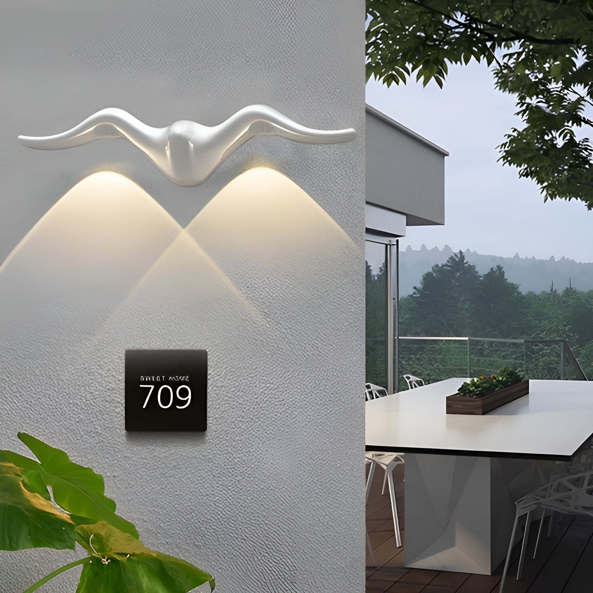 GlowFable – Waterproof LED Animal Shape Outdoor Wall Light