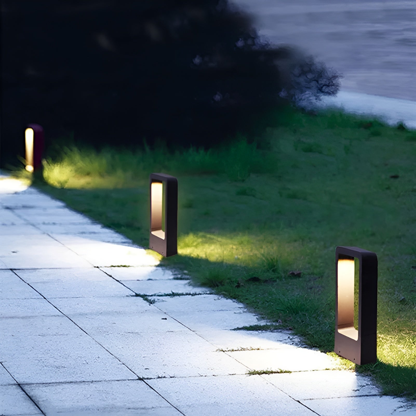 TerraShine – Modern Ground Garden Light for Pathway and Outdoor Lighting