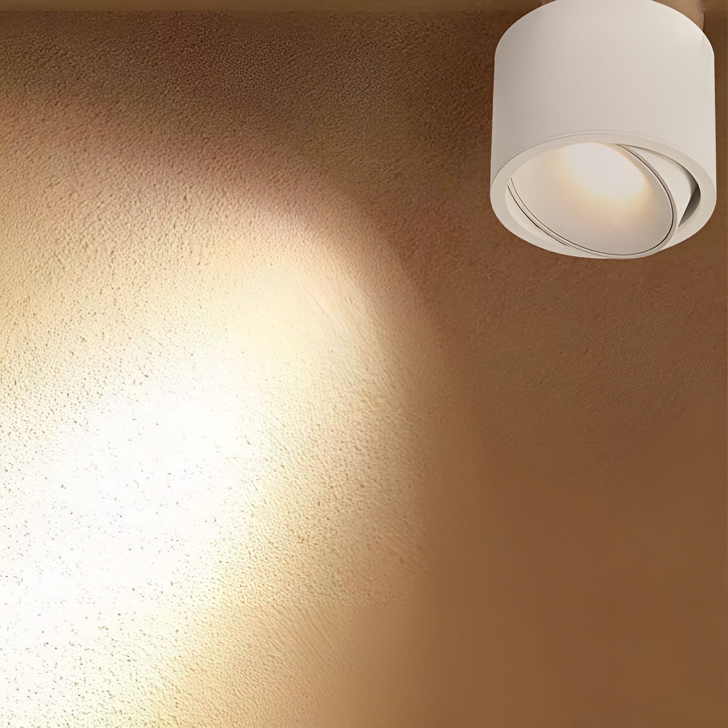 LumoCircle – Modern Minimalist Adjustable LED Round Spotlight
