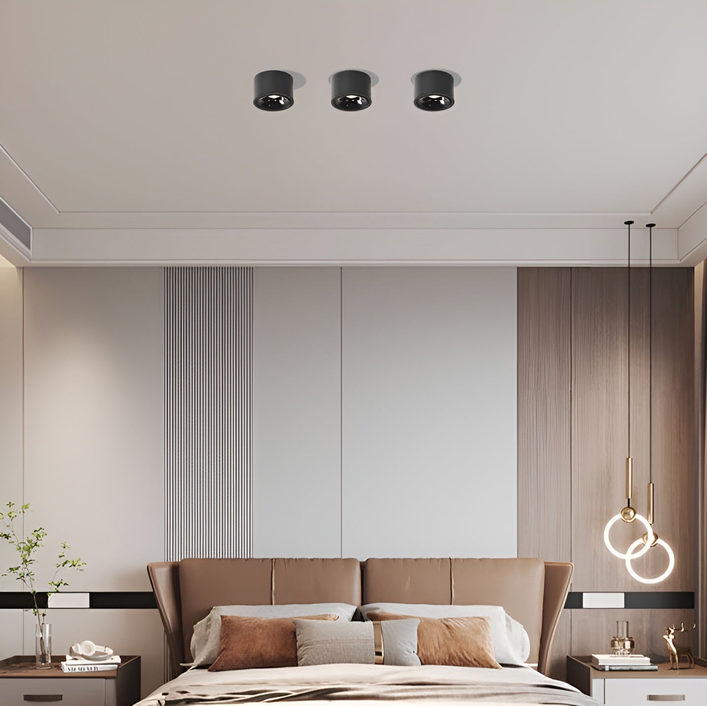 LumoCircle – Modern Minimalist Adjustable LED Round Spotlight