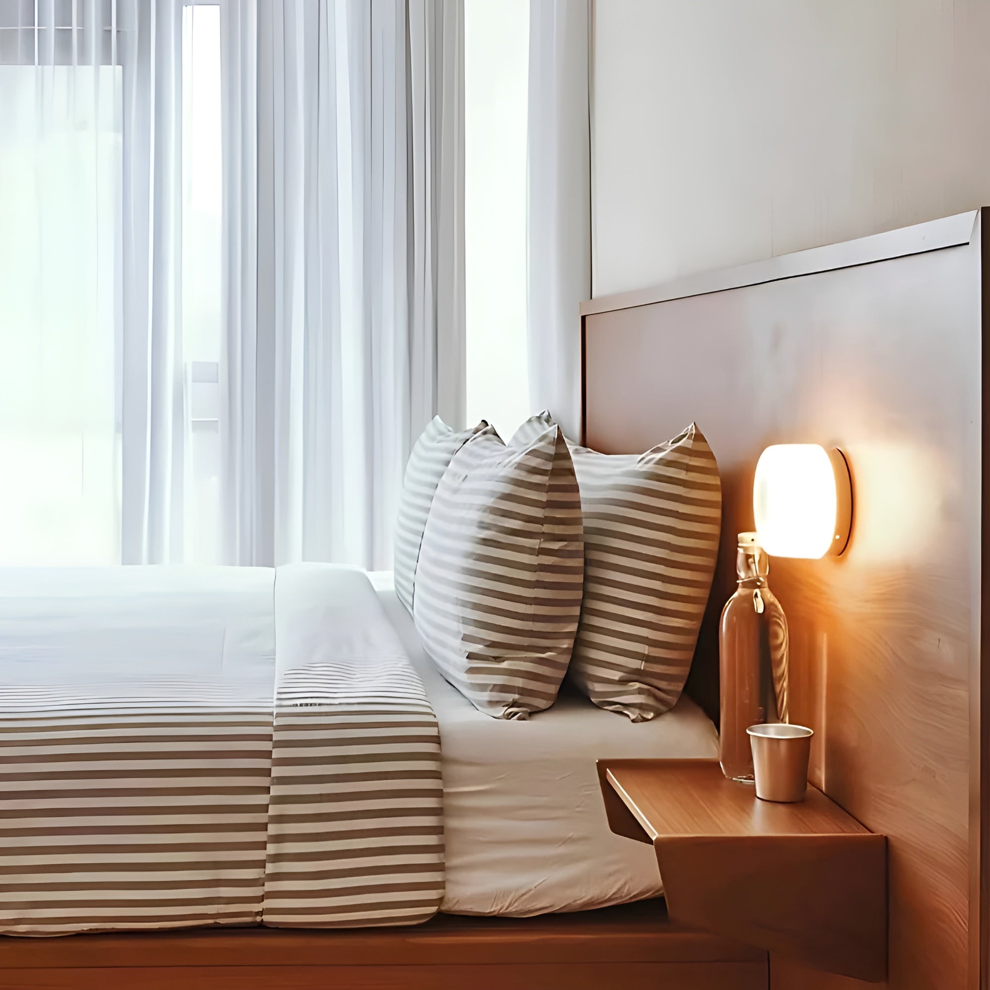 Lumiéra – Aluminium Wall Light Modern Sculptural Ambient Lamp for Bedroom Hallway Living Room