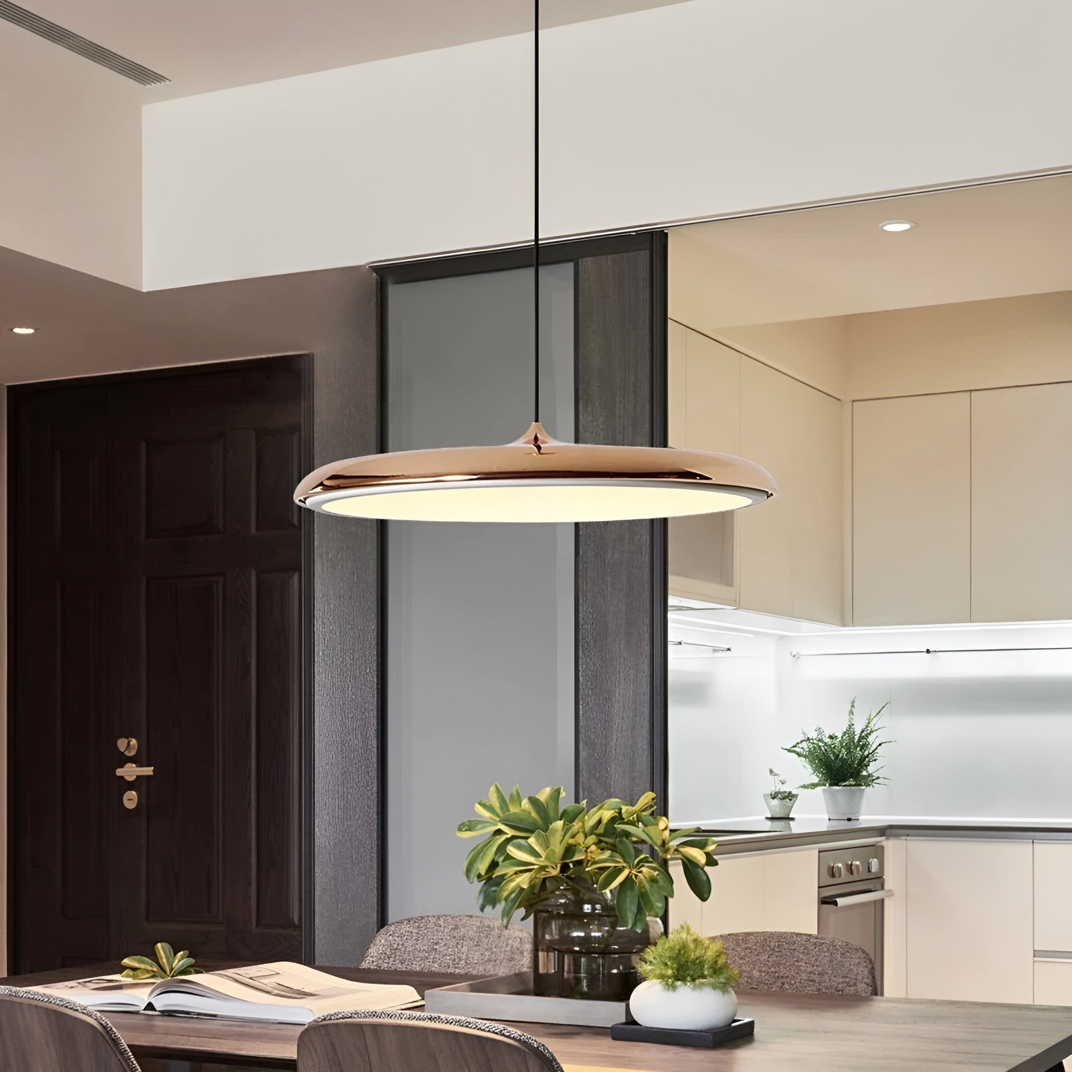 Nordvera – Scandinavian Pendant Lamp Warm LED Hanging Light for Dining Kitchen Living Room