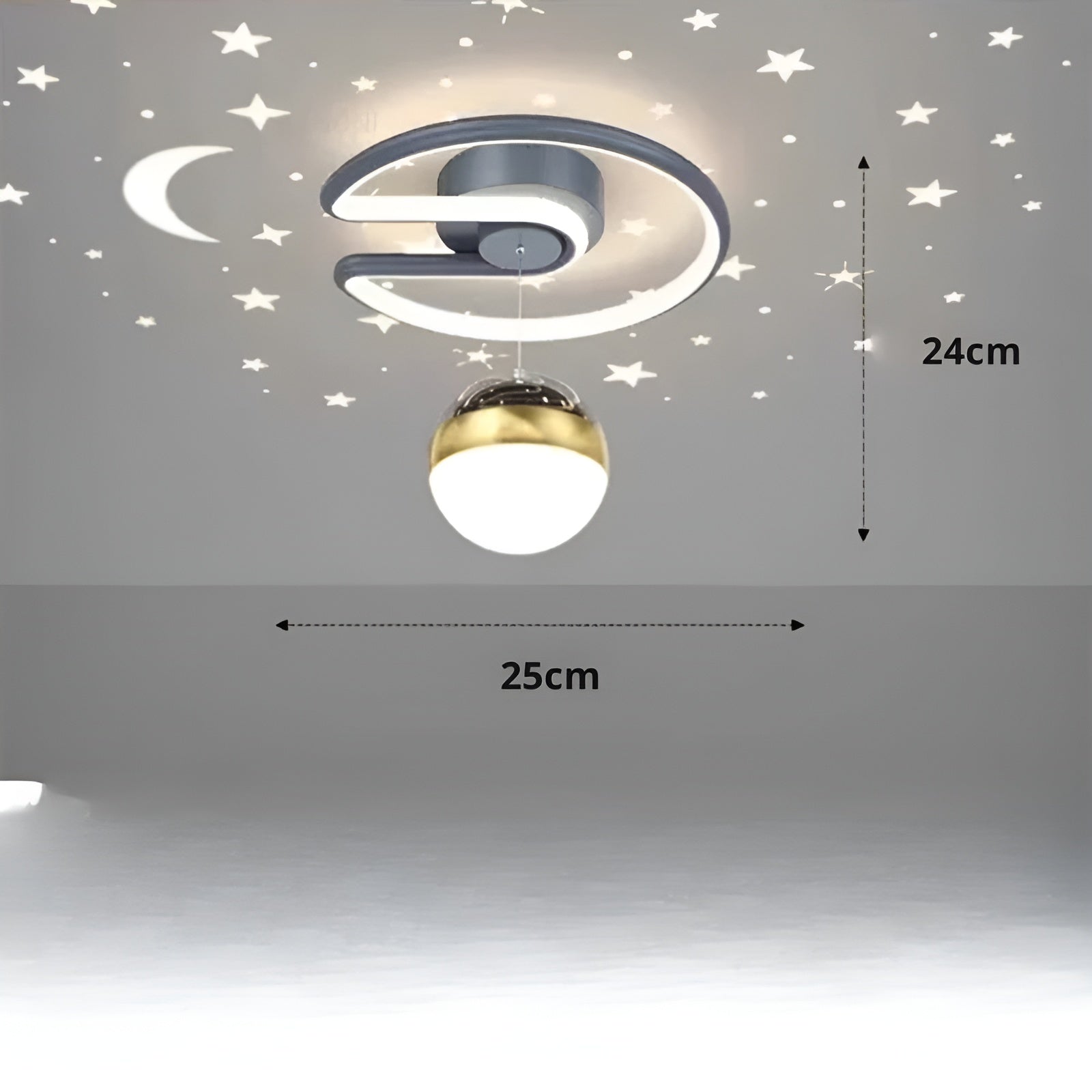 StellaGlow – LED Starry Sky Ceiling Light for Kids and Living Rooms