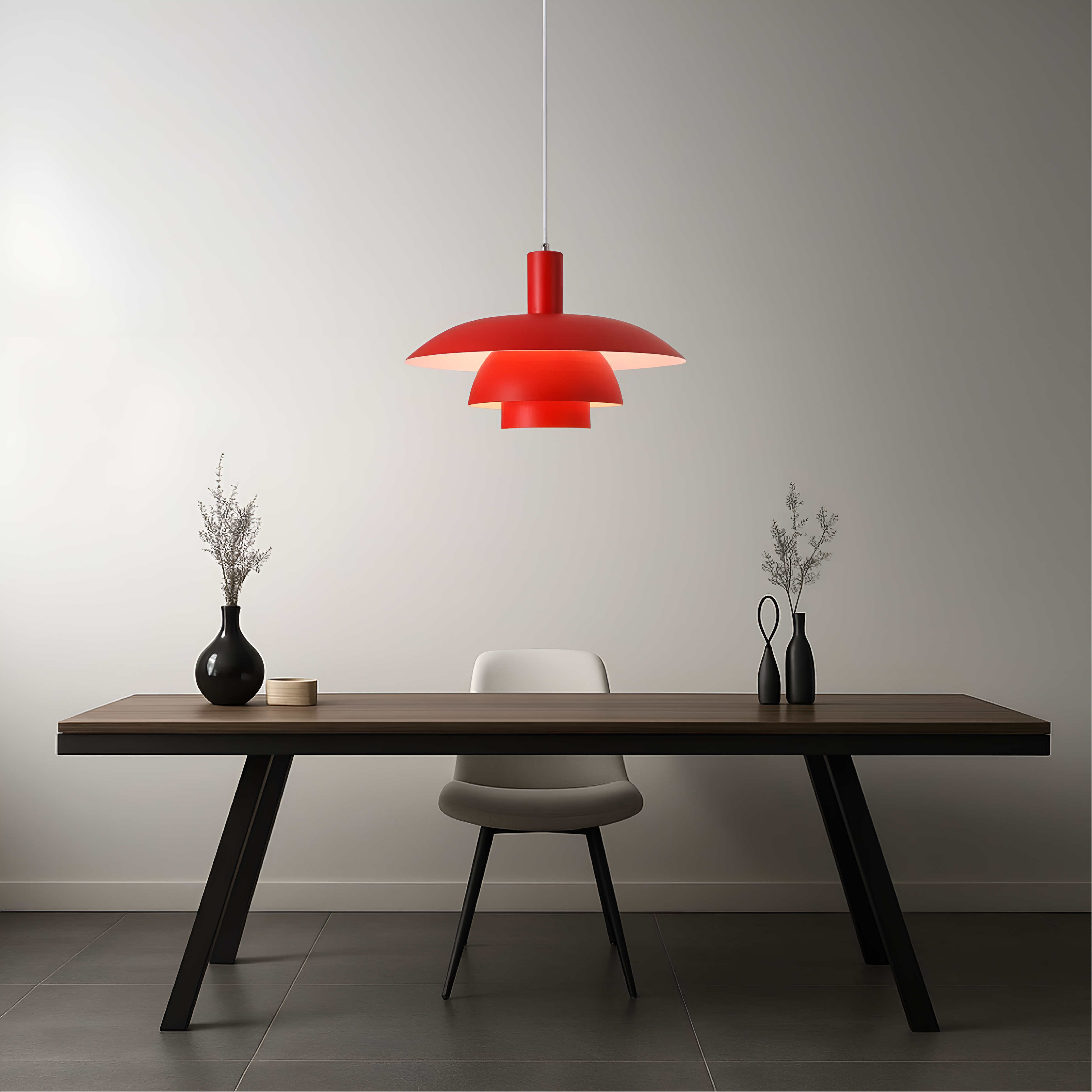 Nordahlux – Pendant Lamp Danish Style LED Minimalist Ceiling Light Fixture