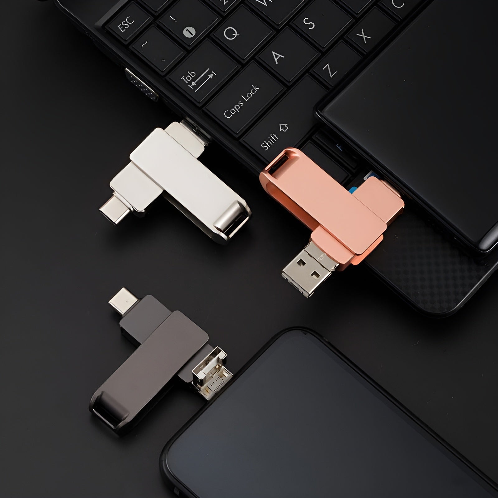 Storixa – Universal USB Storage and Transfer Key