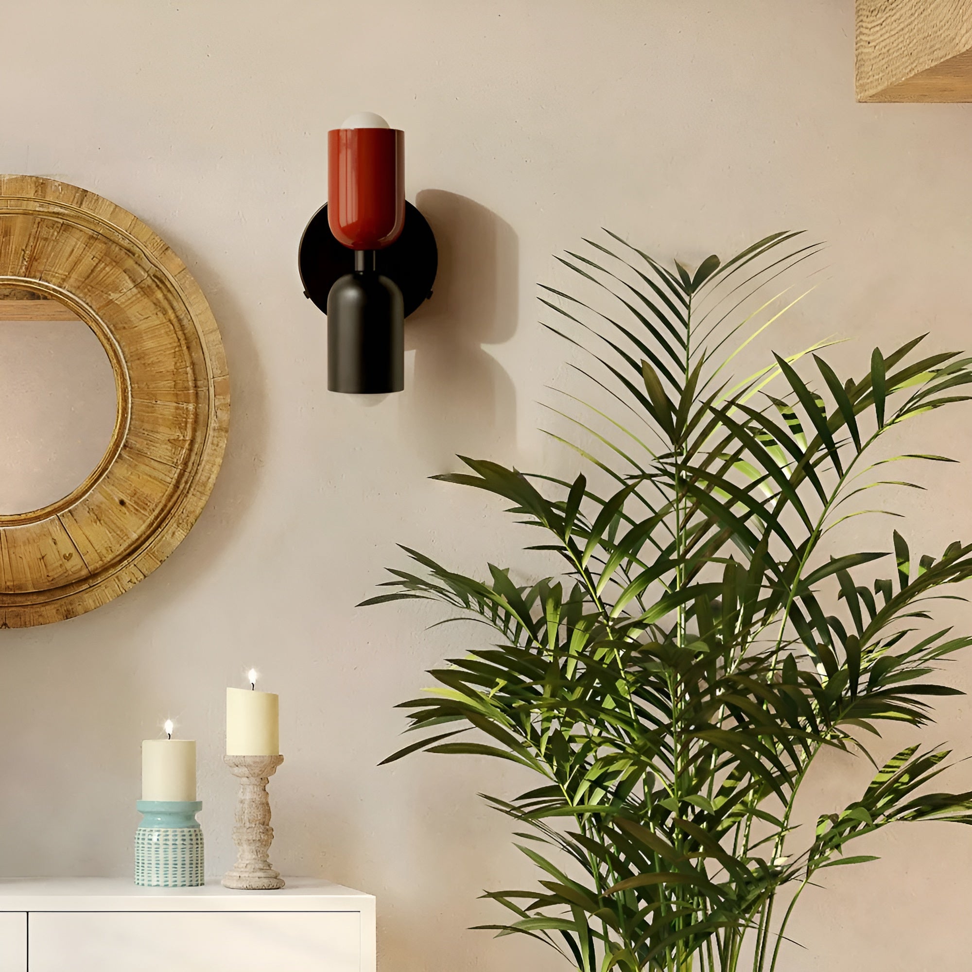 VinturaGlow – Double Head Vintage Wall Light Modern Fixture for Utility Room Hallway or Bedroom