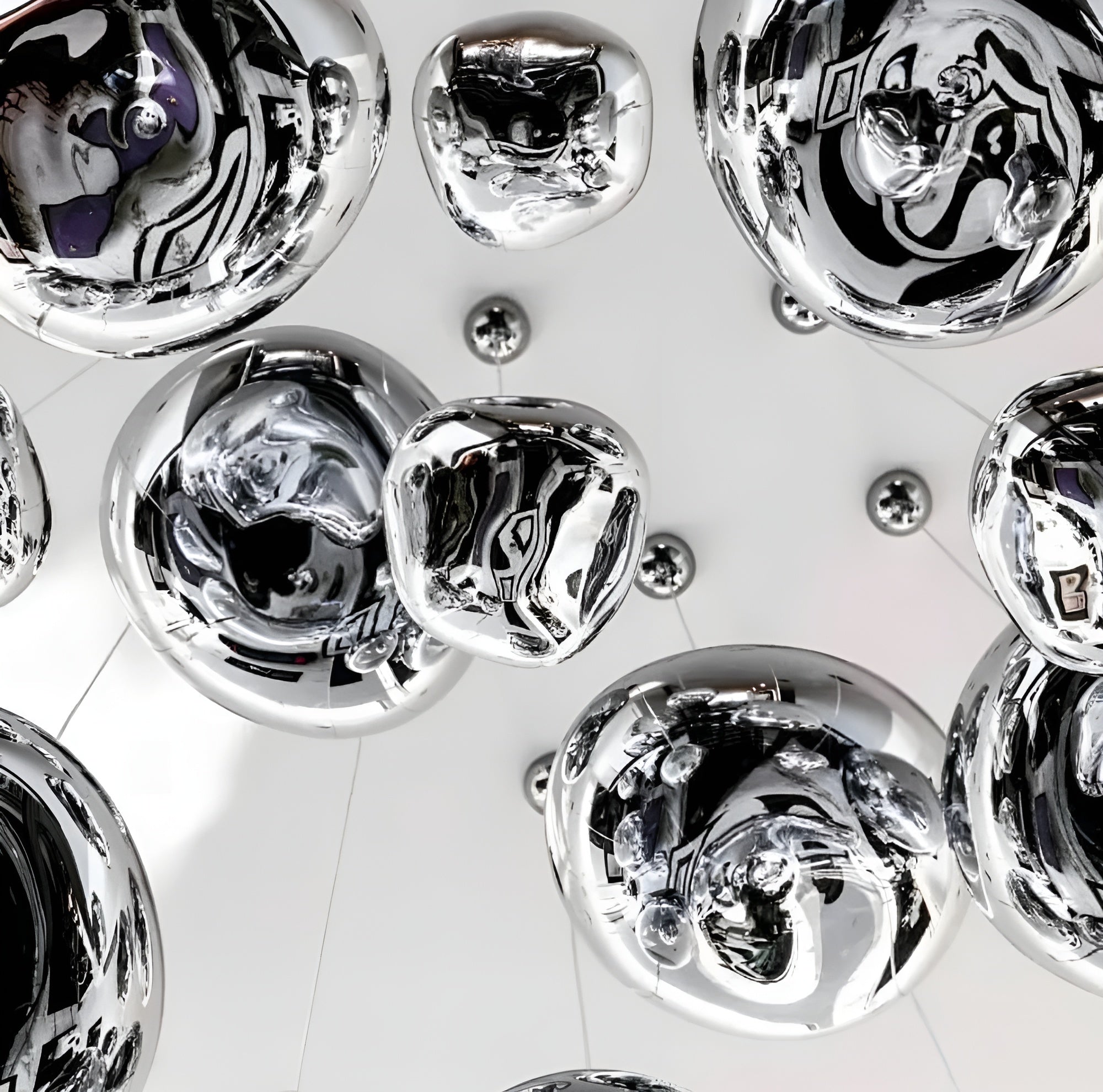 LumiMarble – Macaron Deco Pendant Light a Modern Reflective Home Lighting