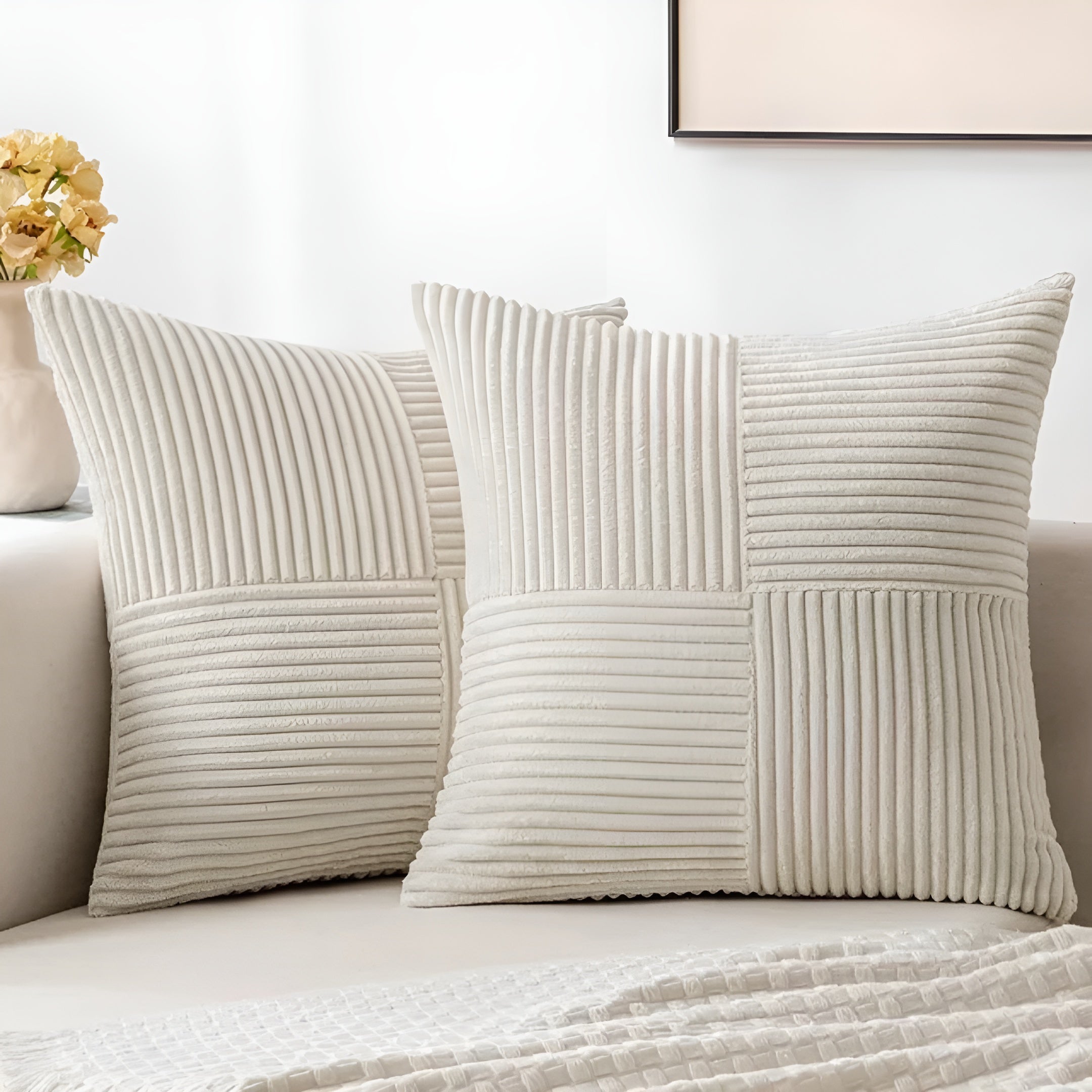 Velvaira – Luxe Throw Pillow Soft Plush Cushion for Bed Sofa or Couch Home Decor